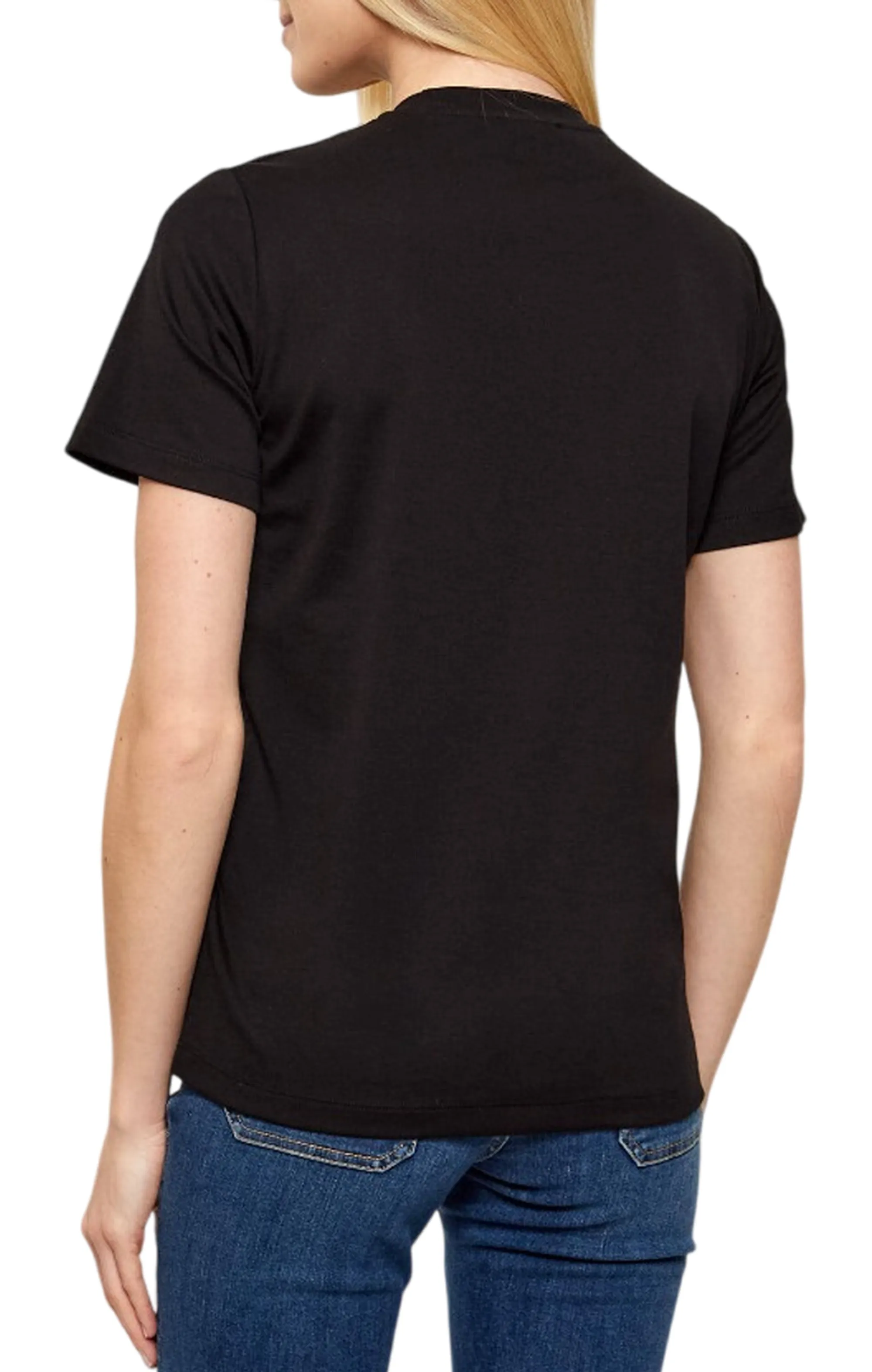 Elisabetta Franchi T-Shirt Nero Ma01761E2 183625