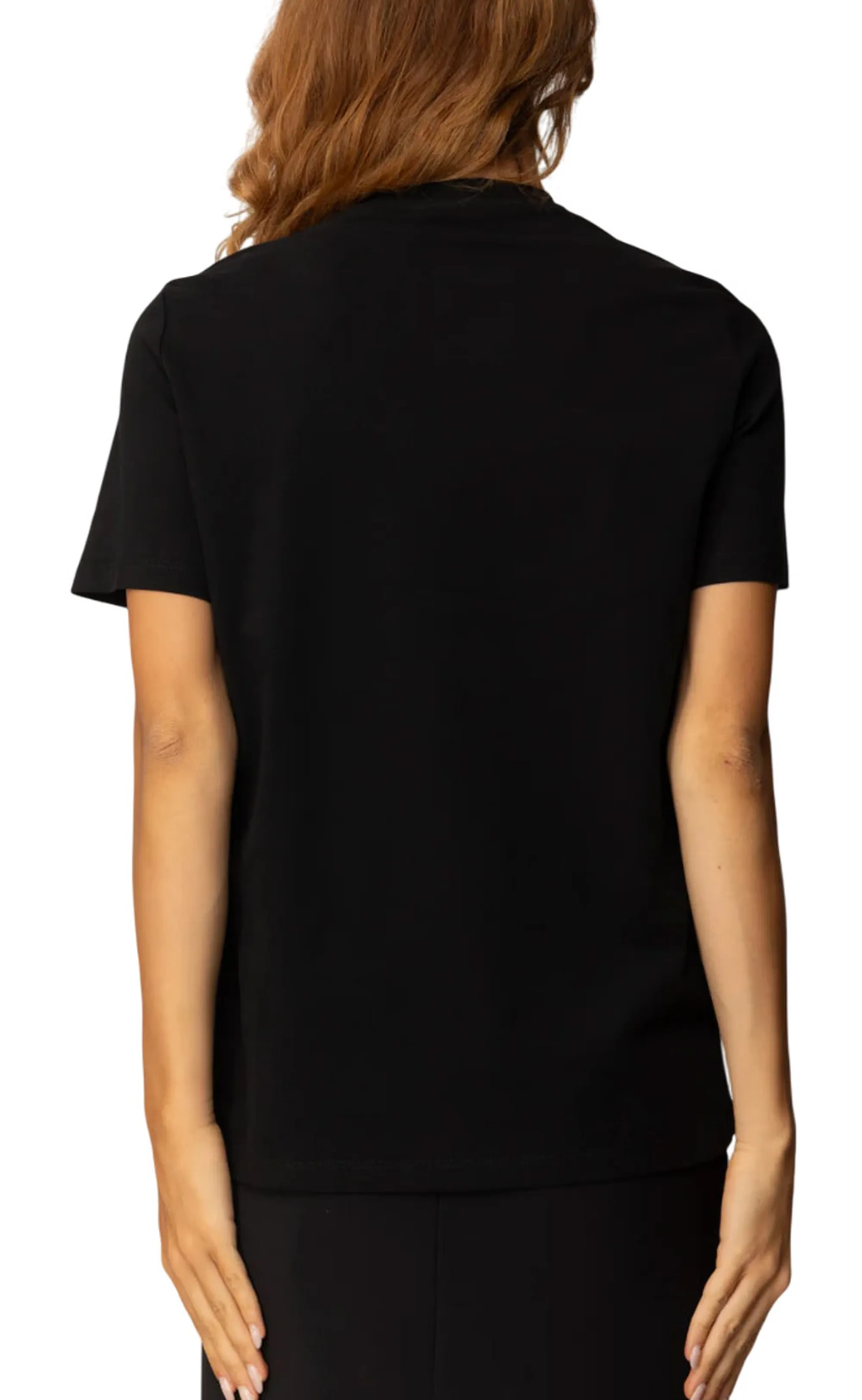Elisabetta Franchi B'Cotton Jersey T-Shirt With Necklace' Ma02856E2 153625