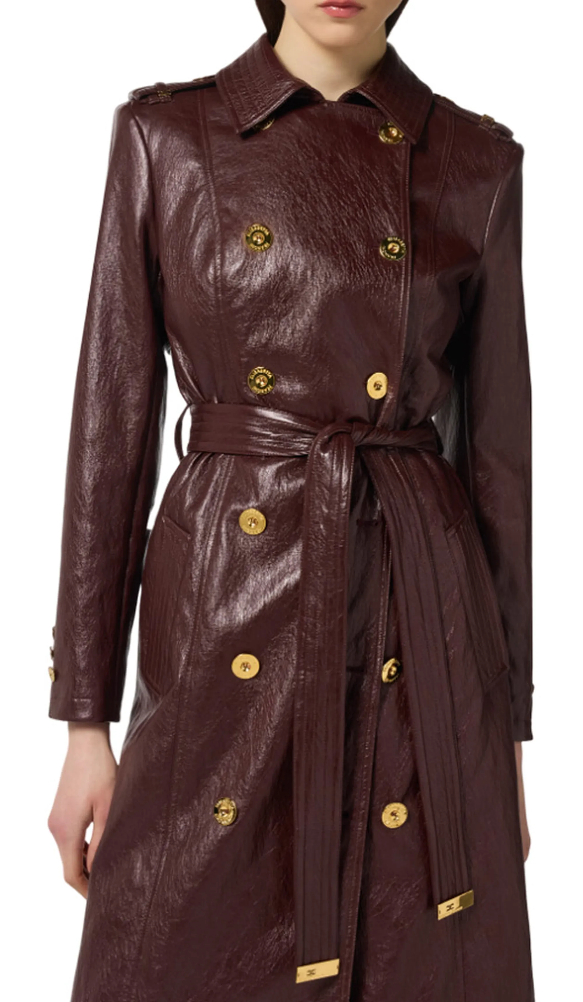 Elisabetta Franchi B'Trench In Craquele' Sp00256E2 153501