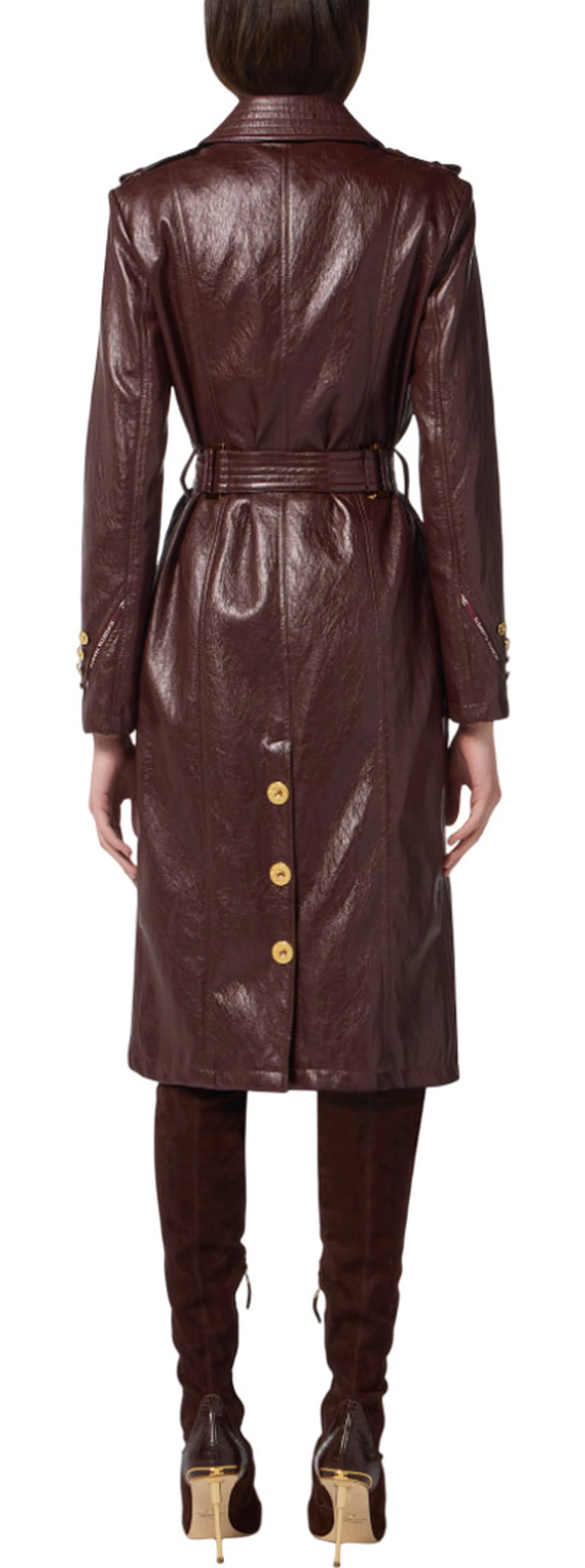 Elisabetta Franchi B'Trench In Craquele' Sp00256E2 153502