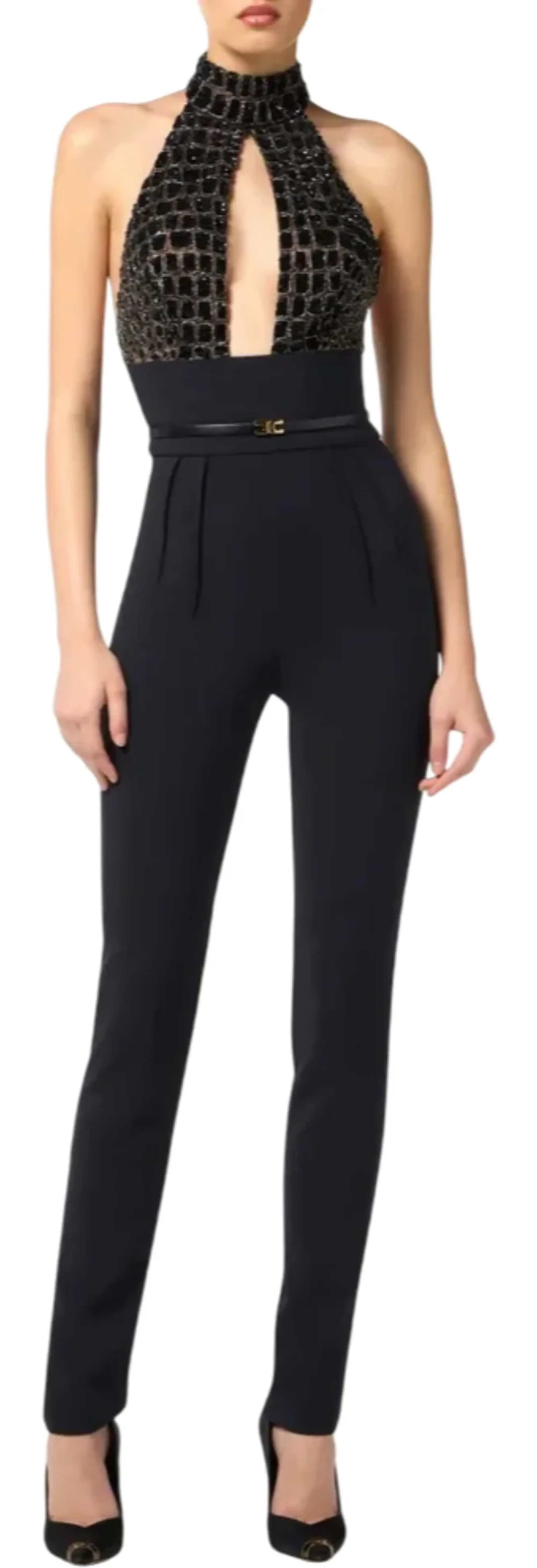 Elisabetta Franchi Tuta Nero Tu06257E2 152987