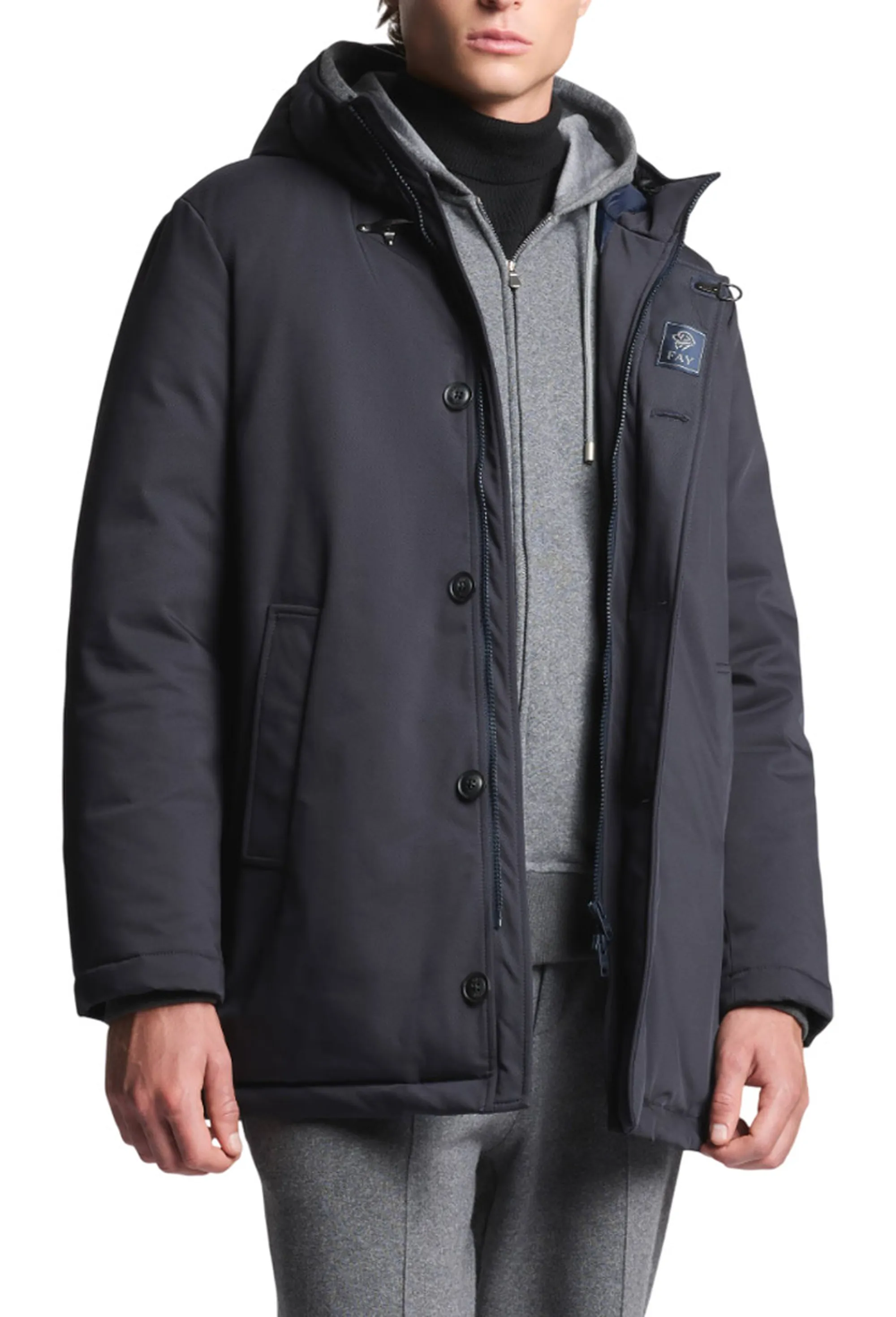 Fay B'Caban In Gabardine' Blu Nam36510130Xlbu807 159966