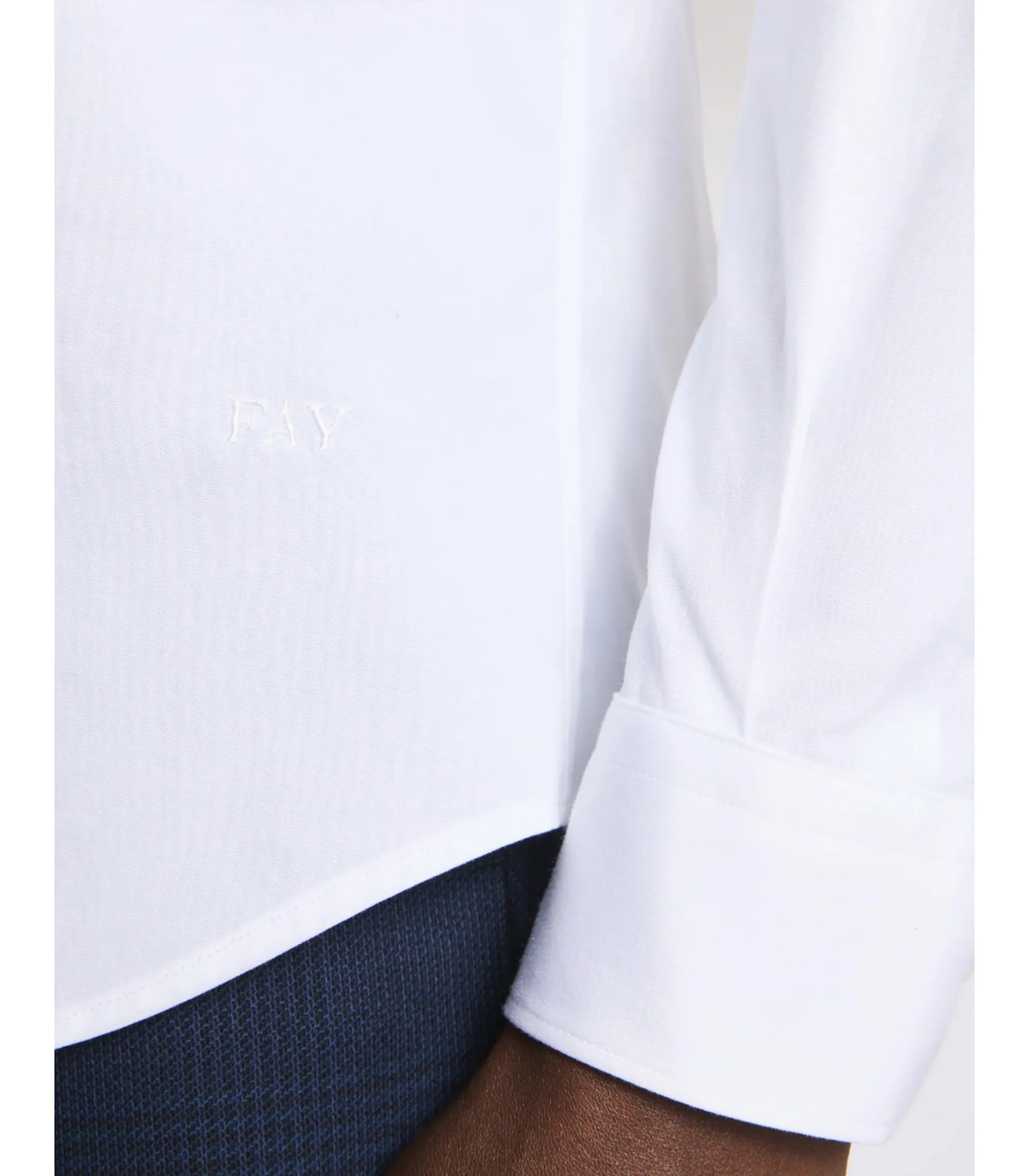 Fay Camicia Bianco Ncma152259Sormb001 183608