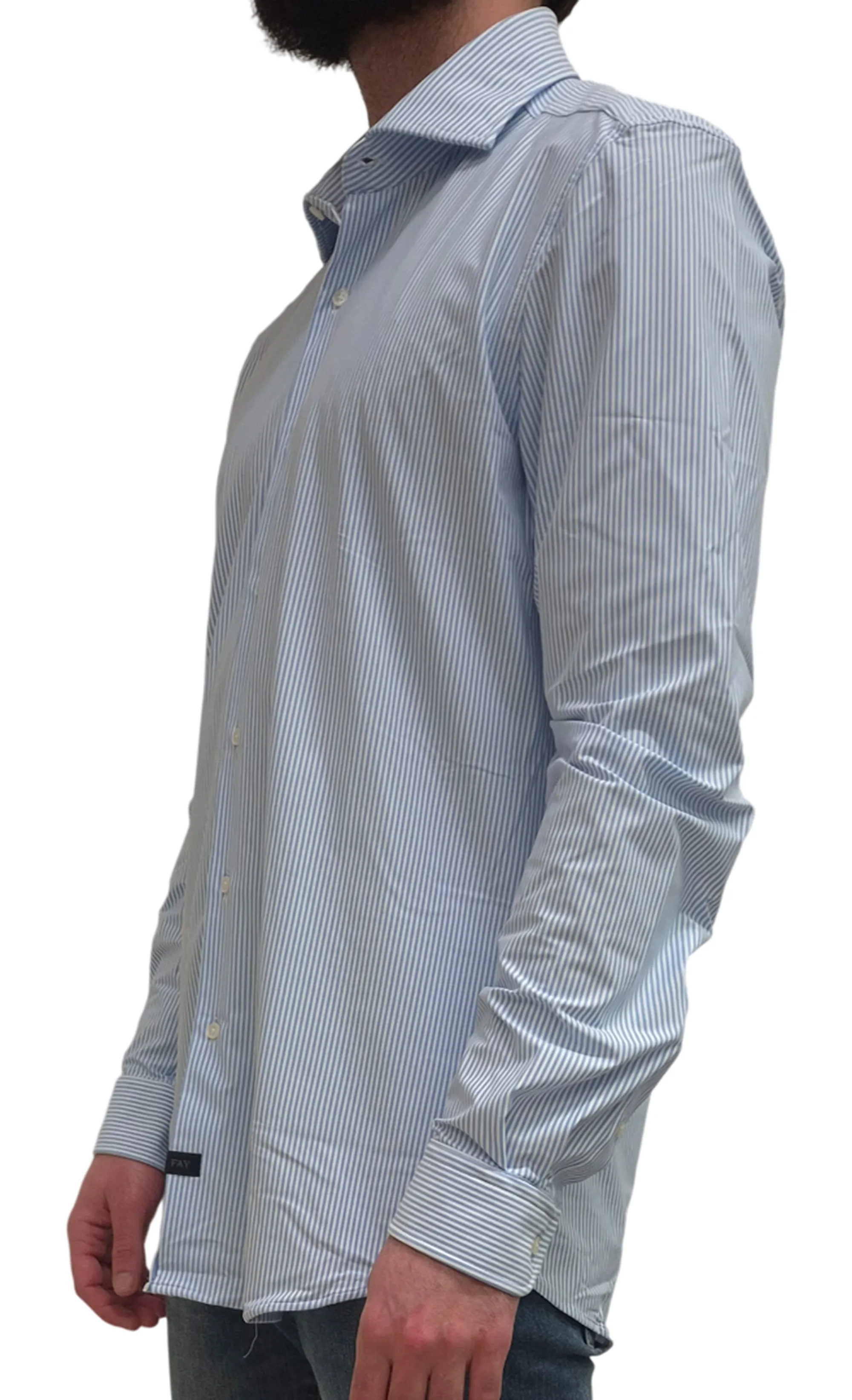 Fay Camicia Celeste Ncma152265Szbku212 183186