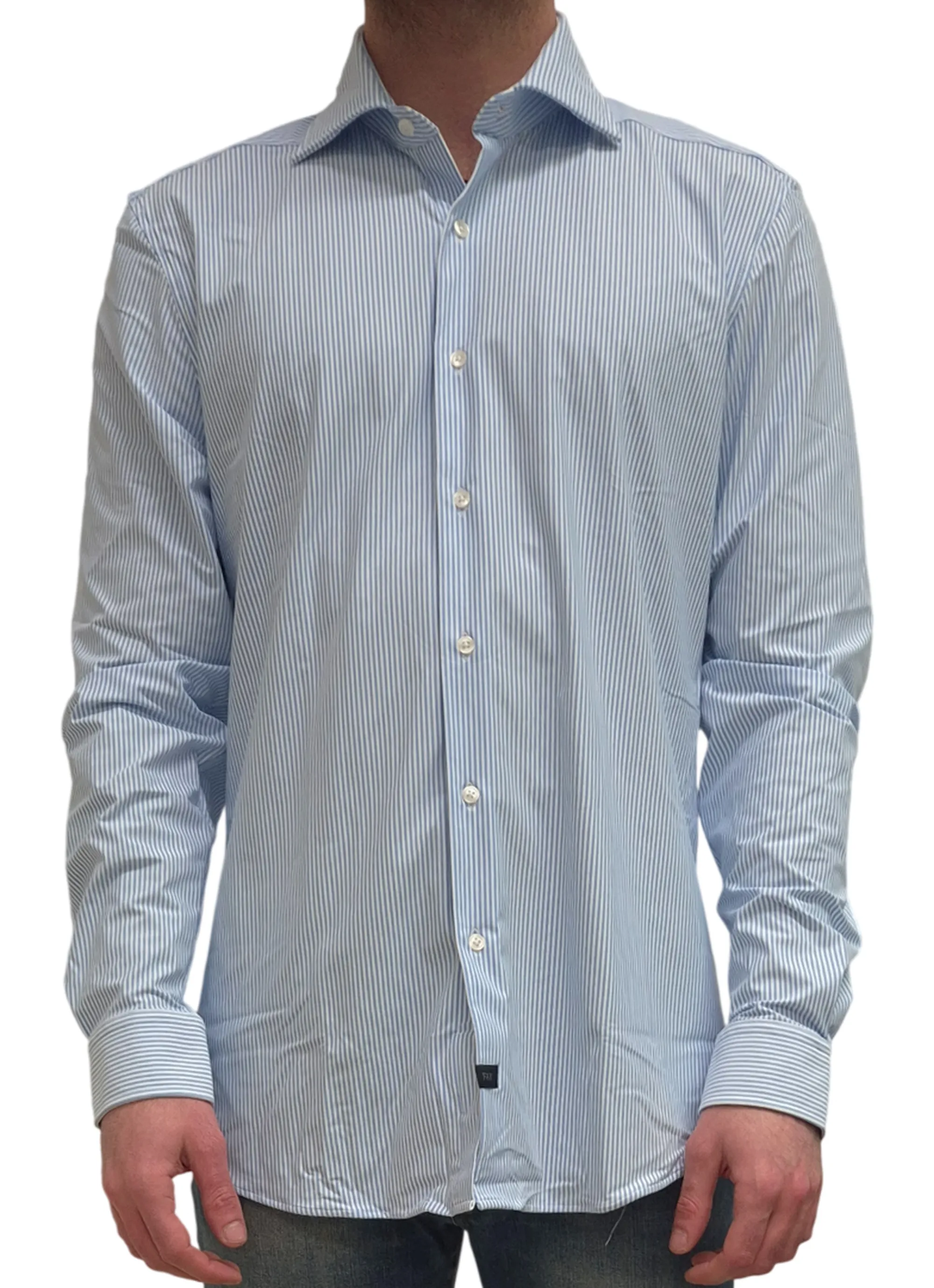 Fay Camicia Celeste Ncma152265Szbku212 183187