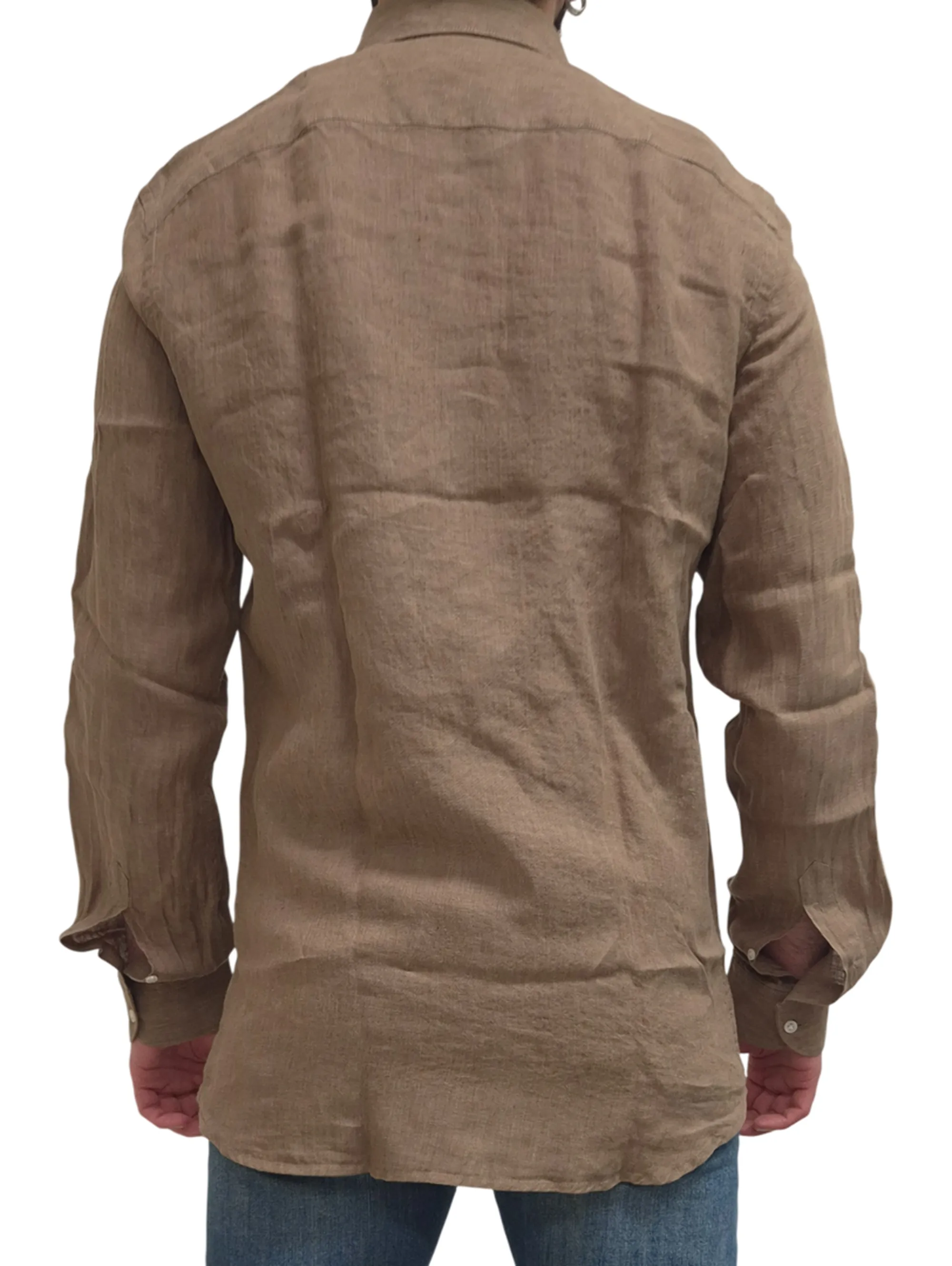 Fay Camicia Marrone Ncma152259Lzcgc809 183192