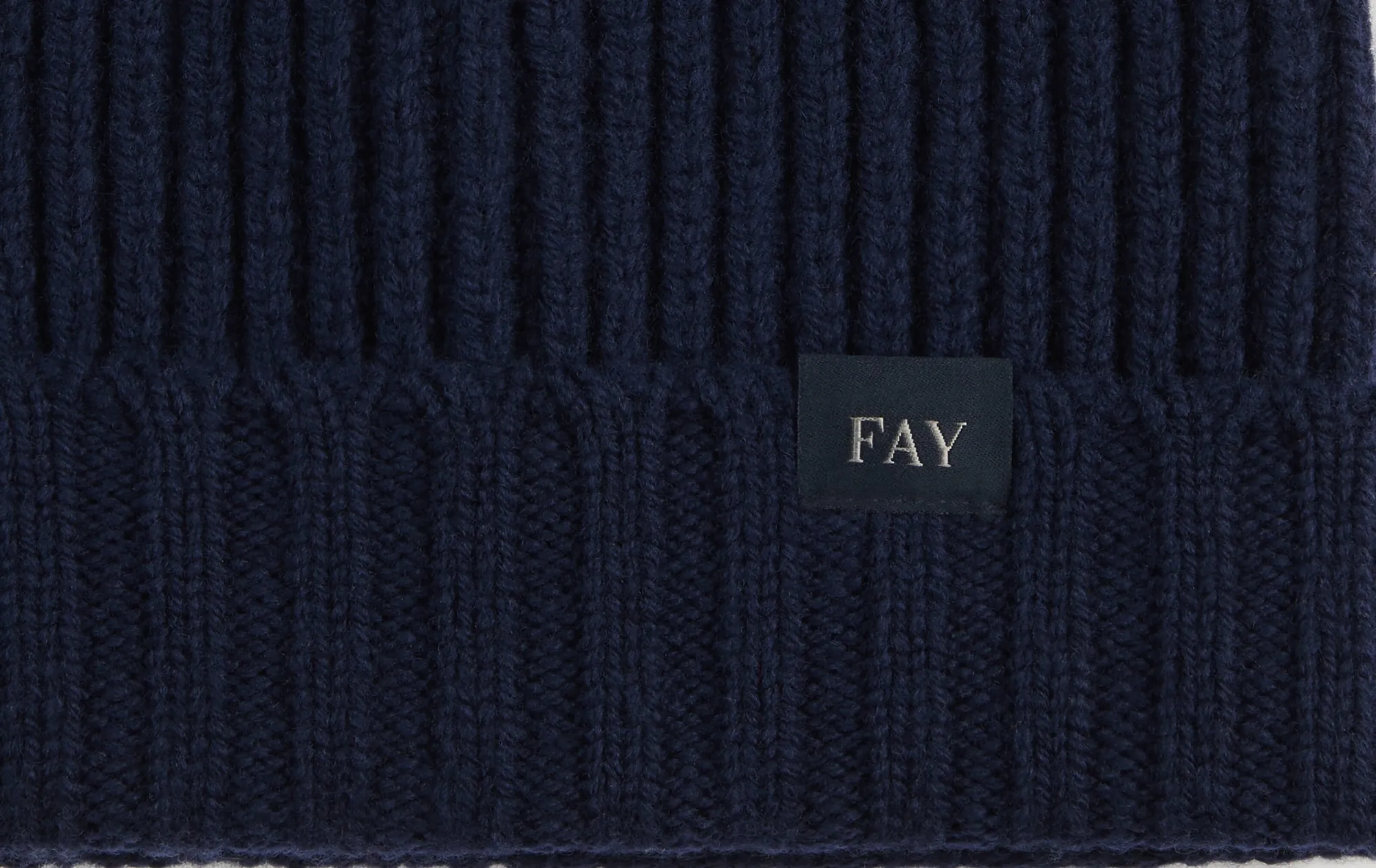 Fay B'Wool Hat' Blu N7Mf3512970Xwiu801 154333