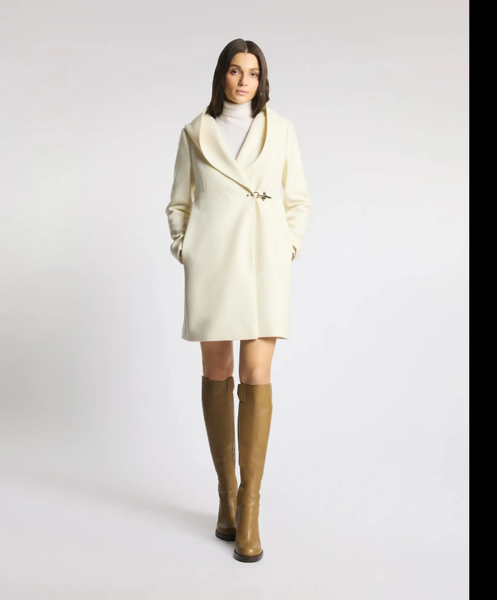 Fay Cappotto Bianco Naw54533110Sglb008 196923