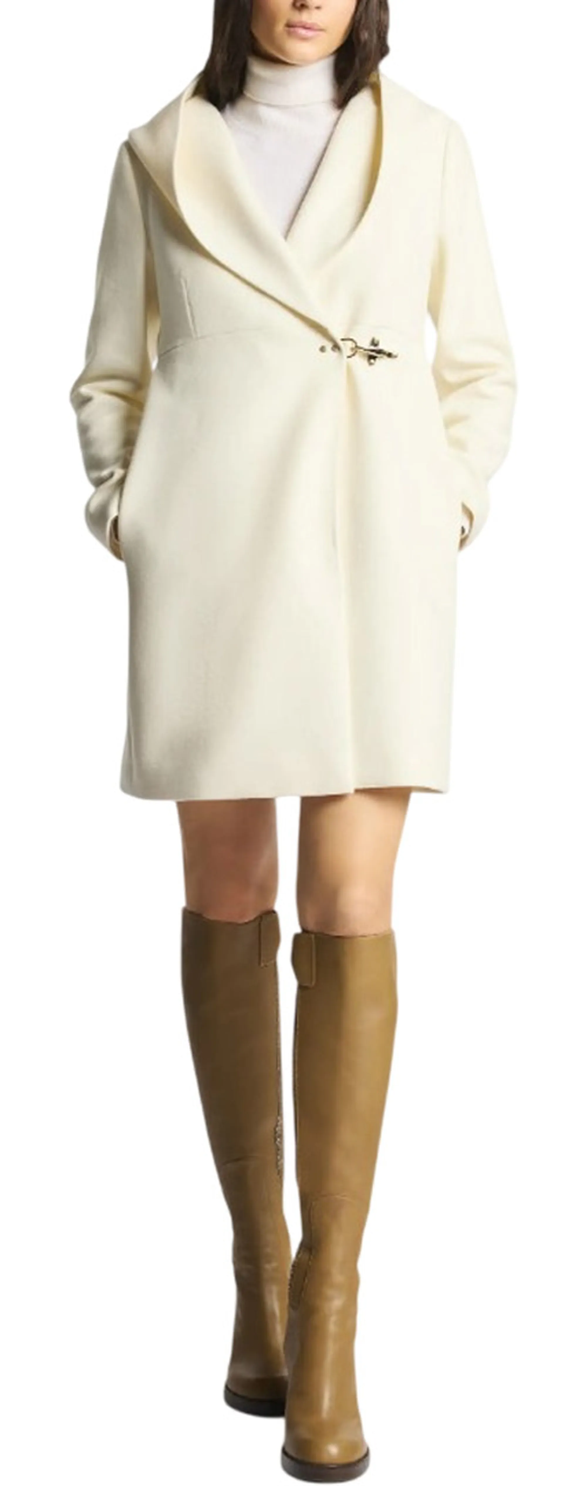 Fay B'Coat ' White Naw54533110Sglb008 197064