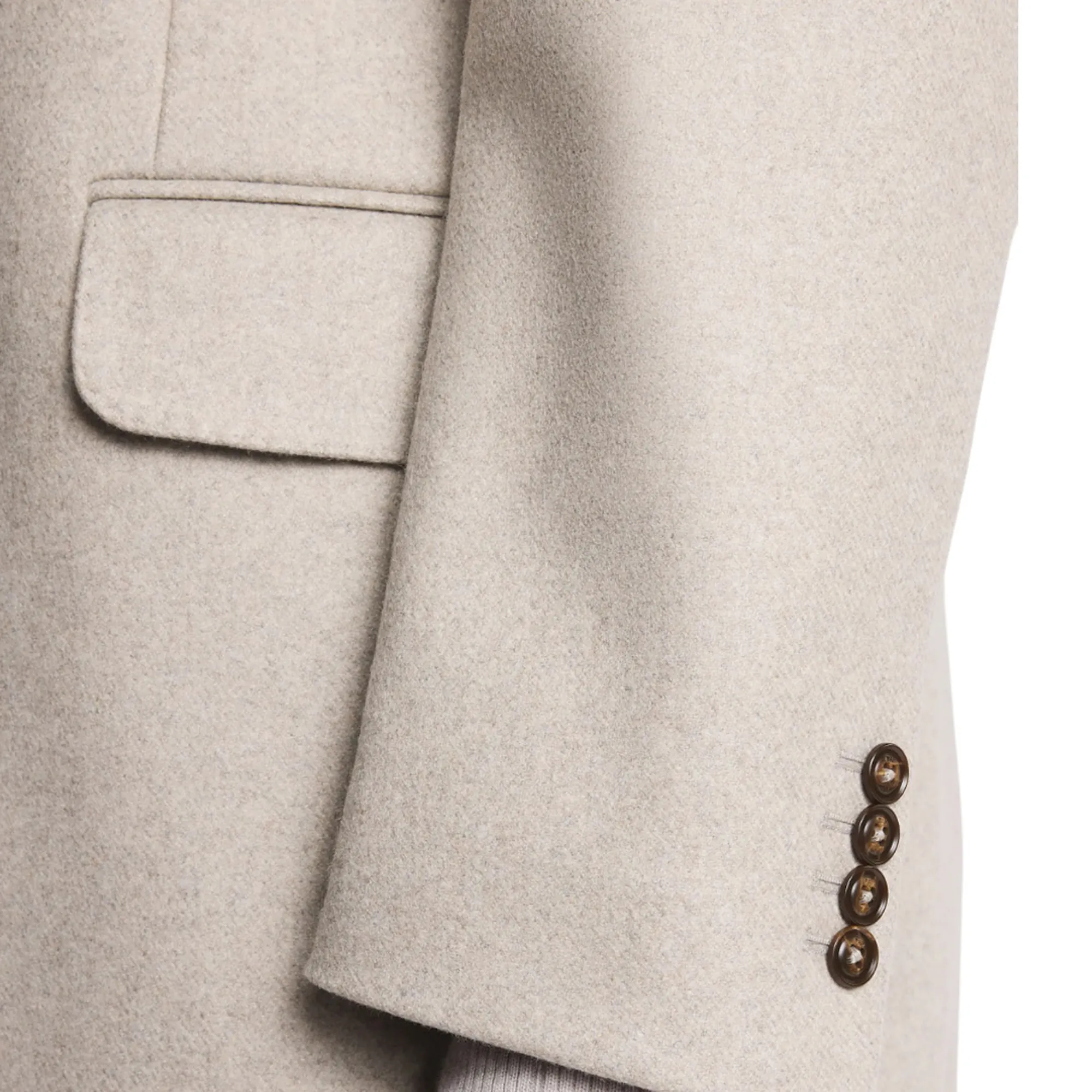 Fay B'Double Coat In Wool And Cashmere Cloth' Beige Nam53511390Gahc205 158167