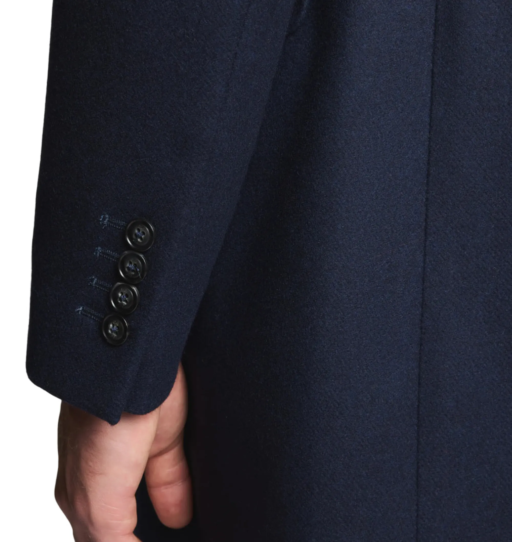 Fay B'Double Coat In Wool And Cashmere Cloth' Blu Nam53511390Gahu802 158175