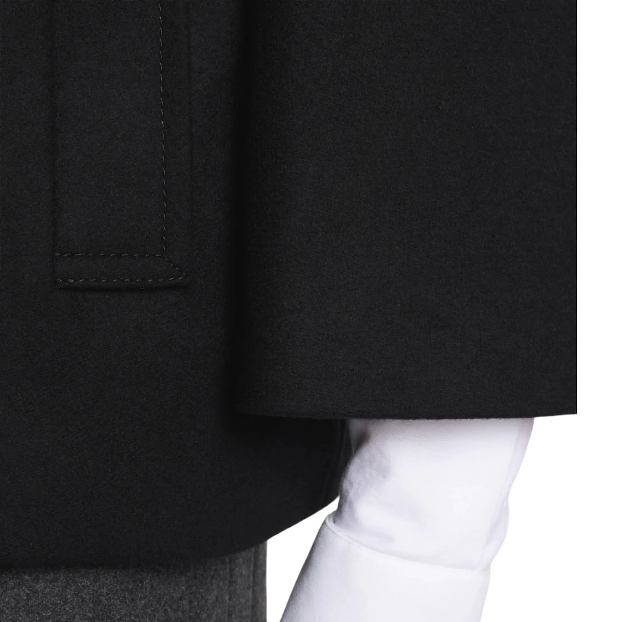 Fay Cappotto  In Panno Di Lana Nero Naw12514490Sglb999 157425