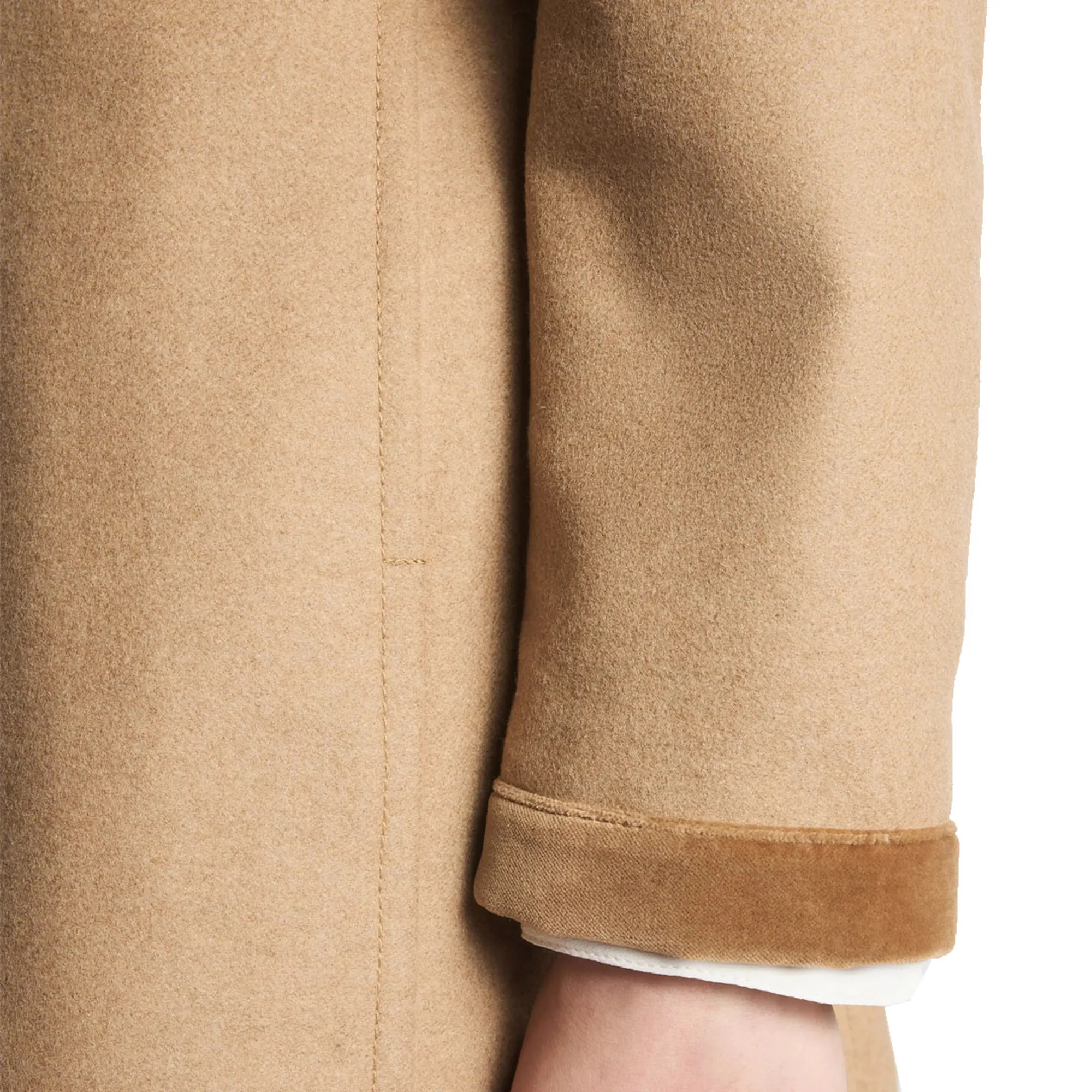 Fay B'Virginia Coat In Melange Wool Cloth' Beige Naw50514000Xmyc813 157472