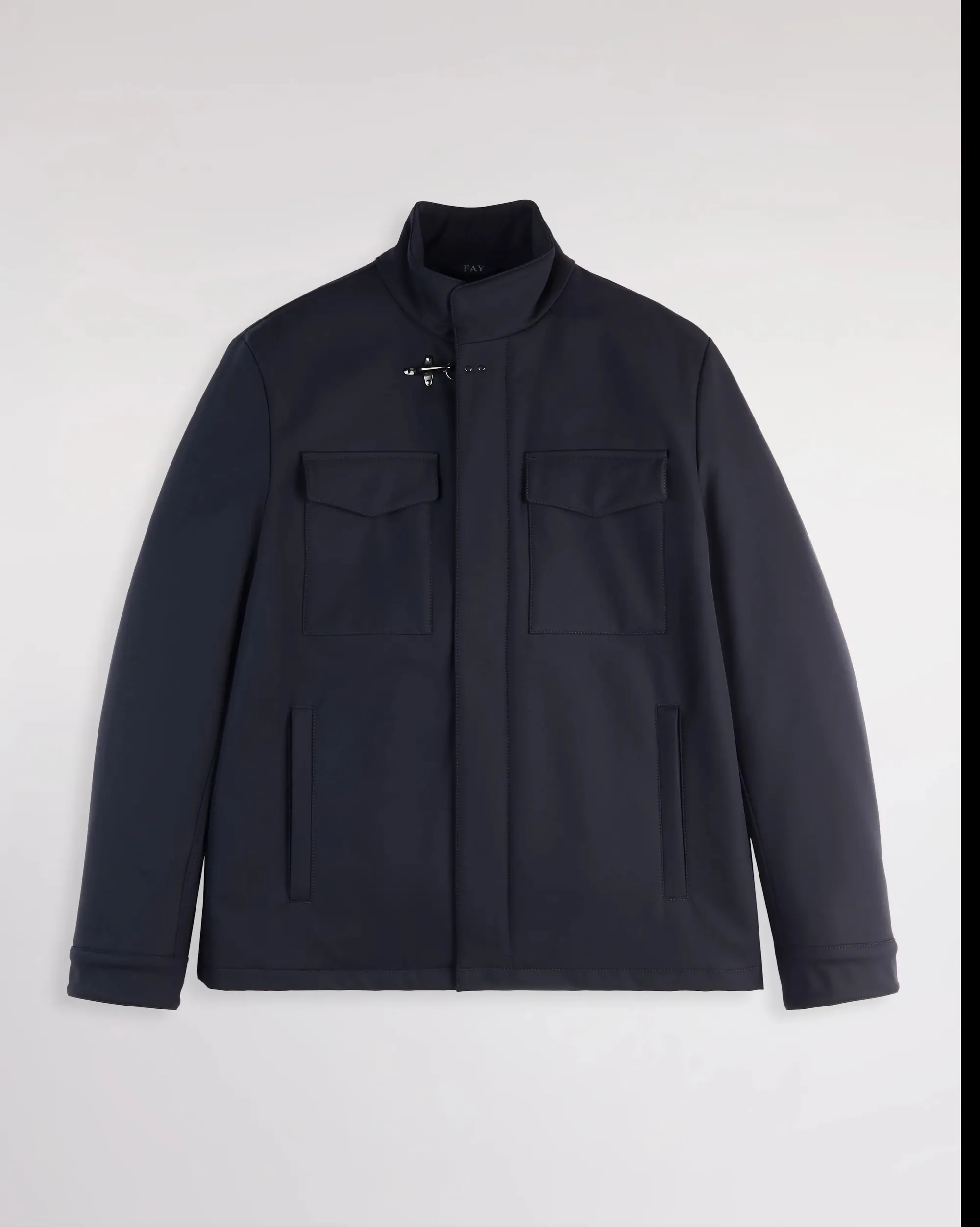 Fay B'Field Jacket Jersey In Nylon' Blu Nam0451004Jxrfu807 157335