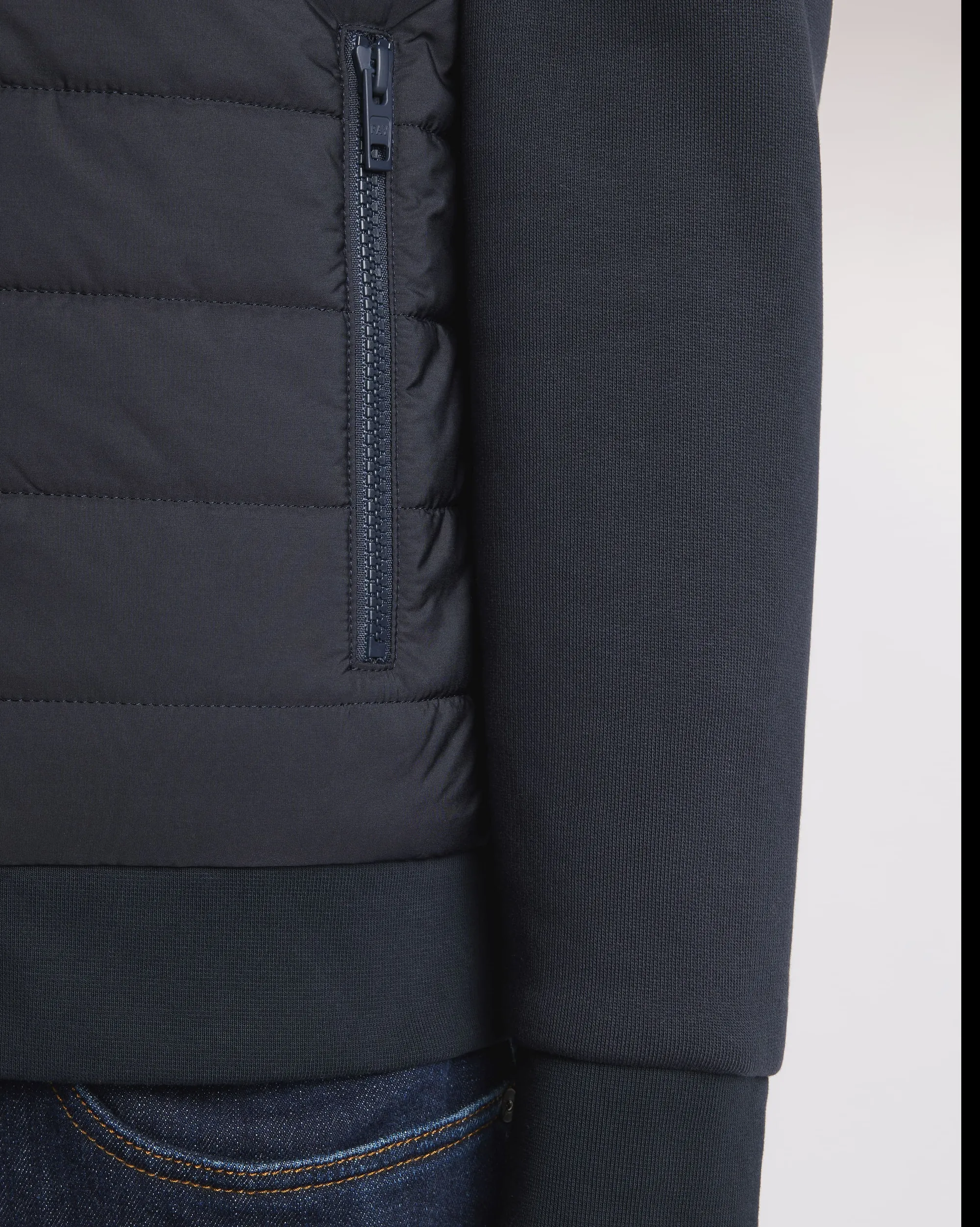 Fay B'Padded Bi-Material Jacket' Blu Njmb5511720Xpgu807 154328