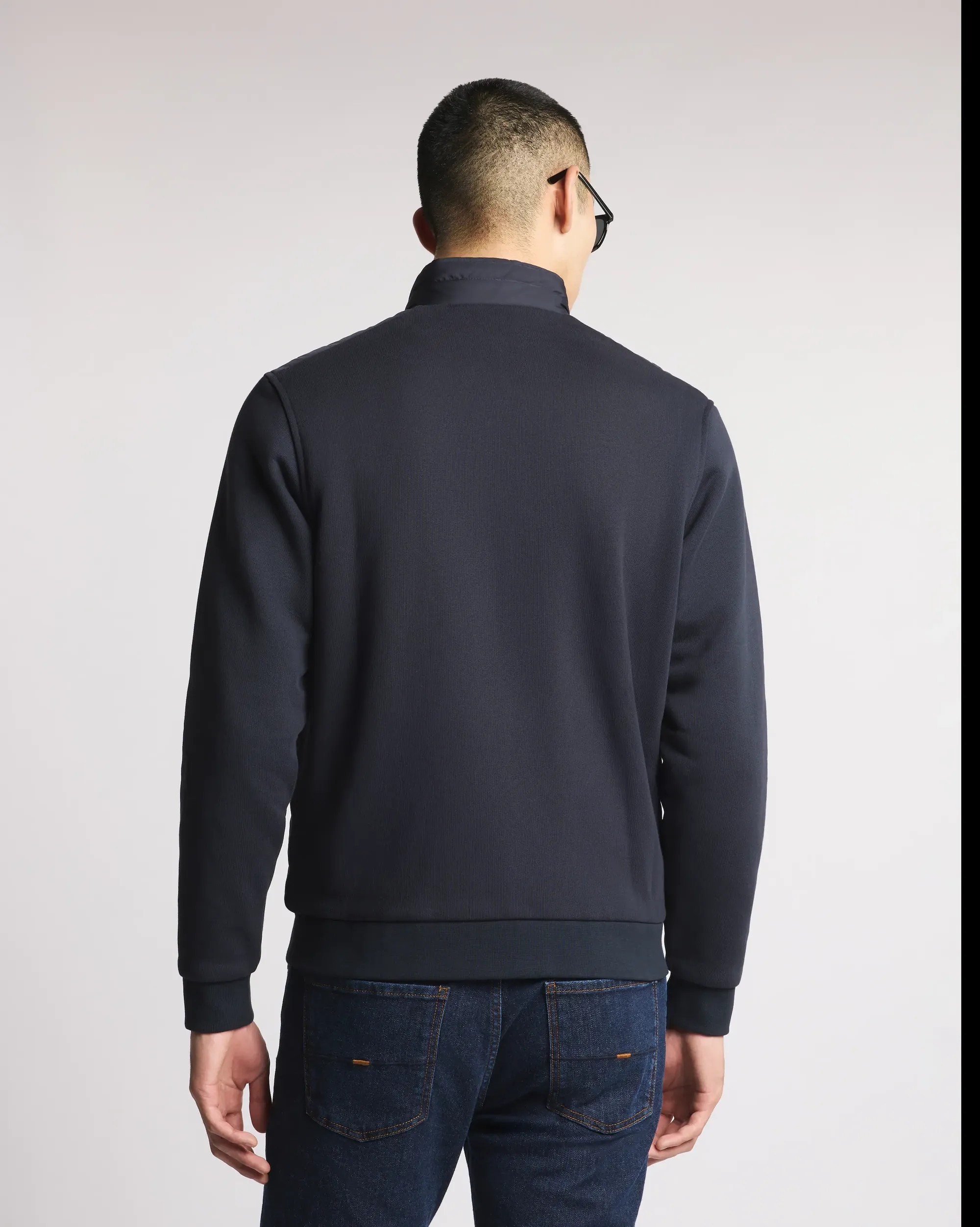 Fay B'Padded Bi-Material Jacket' Blu Njmb5511720Xpgu807 154331
