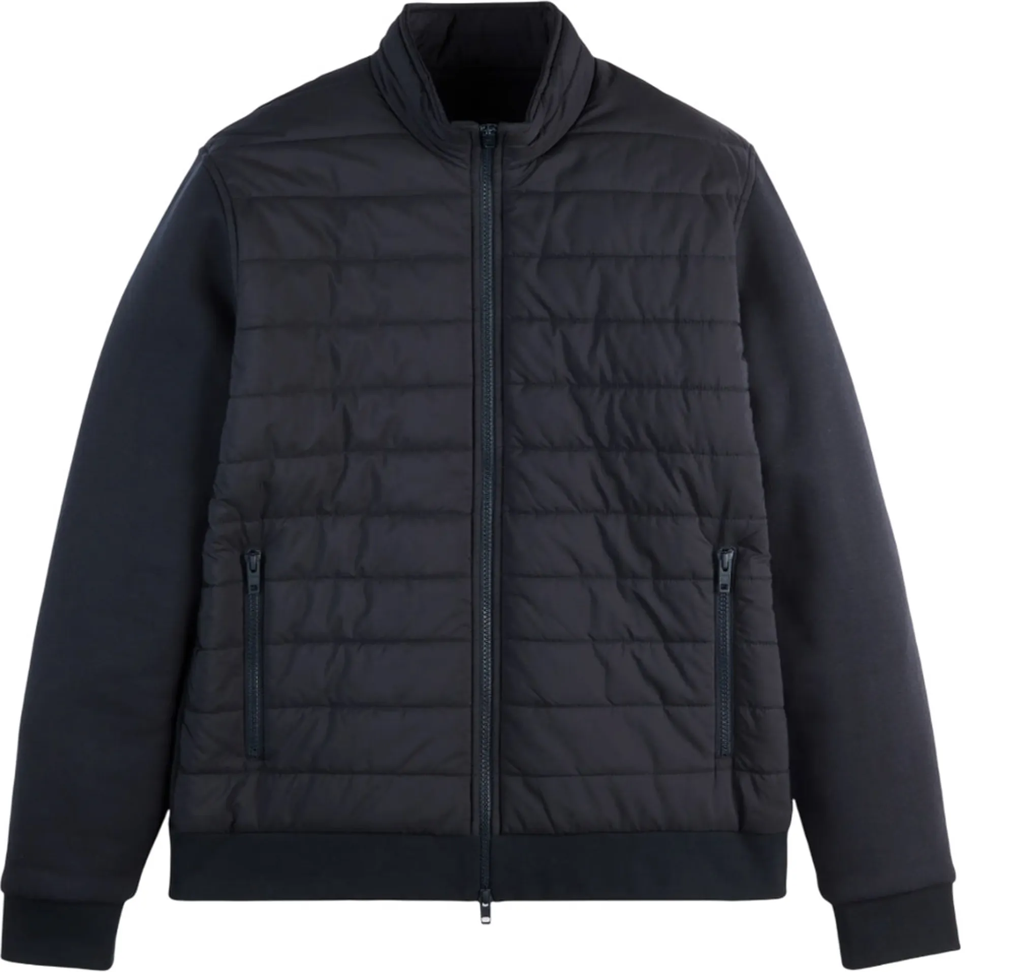 Fay Giacca Bimateriale Imbottita Blu Njmb5511720Xpgu807 154595