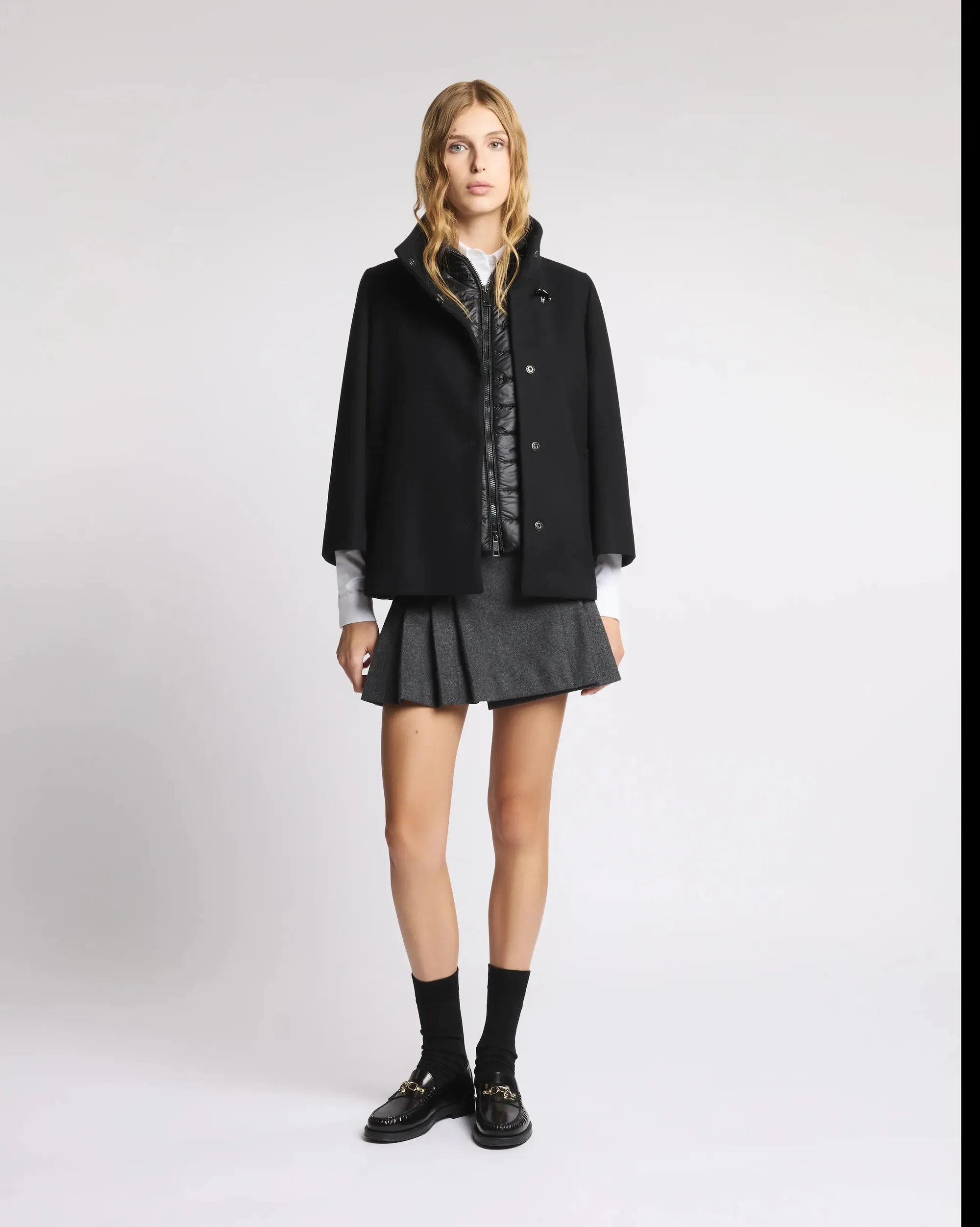 Fay Giubbino In Panno Di Lana Nero Naw12514490Sglb999 157299