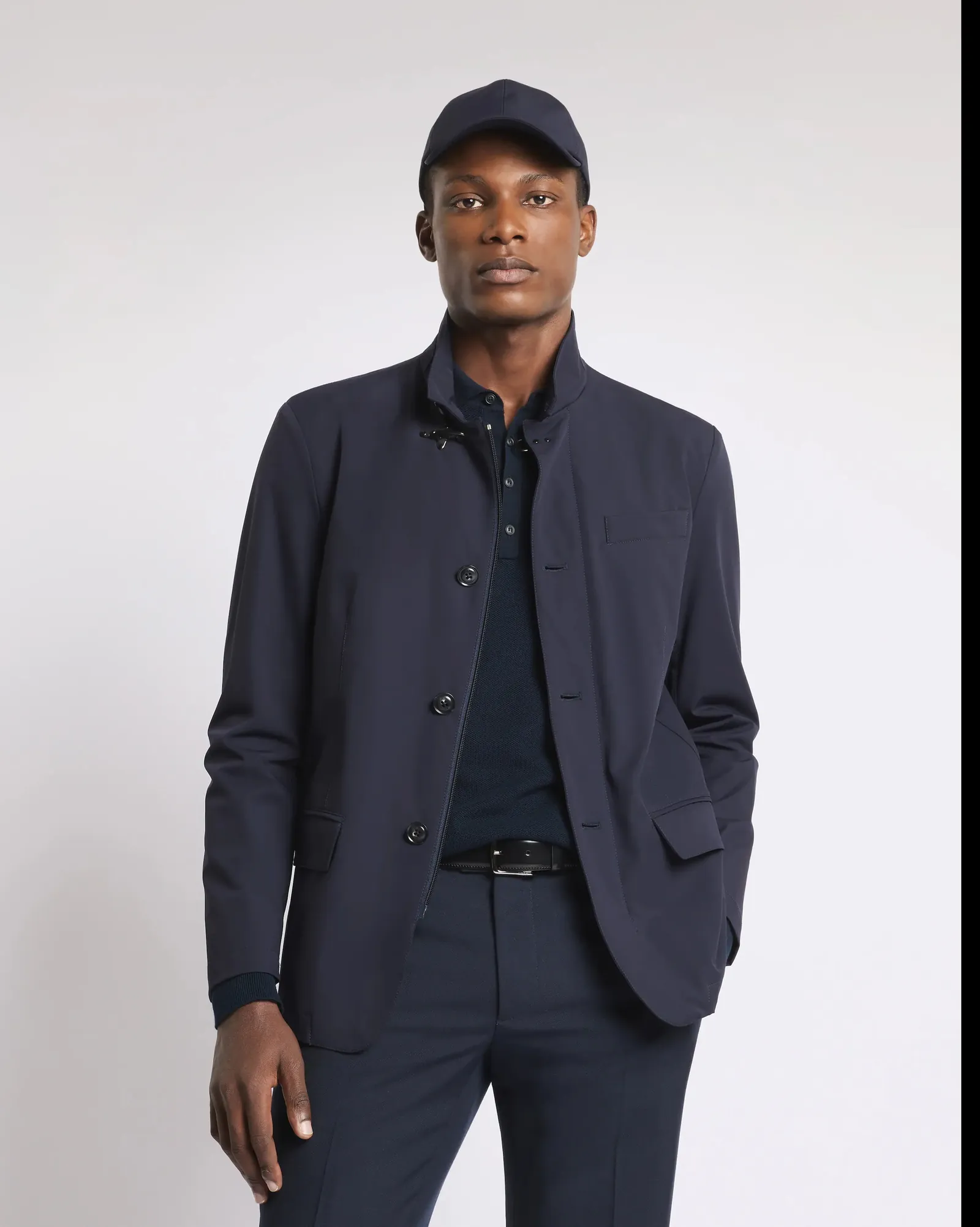 Fay Giubbino Travel Duty In Nylon Stretch Blu Nam1952029Svuwu807 171309