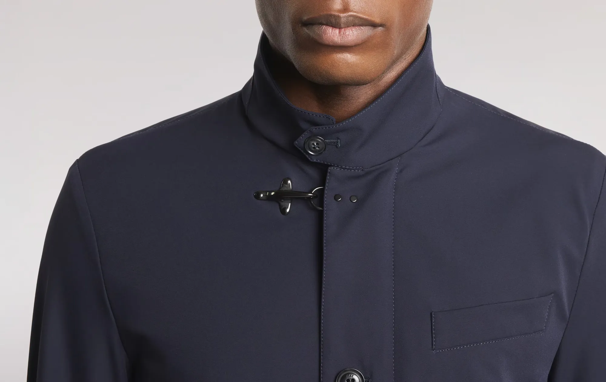 Fay Giubbino Travel Duty In Nylon Stretch Blu Nam1952029Svuwu807 171310