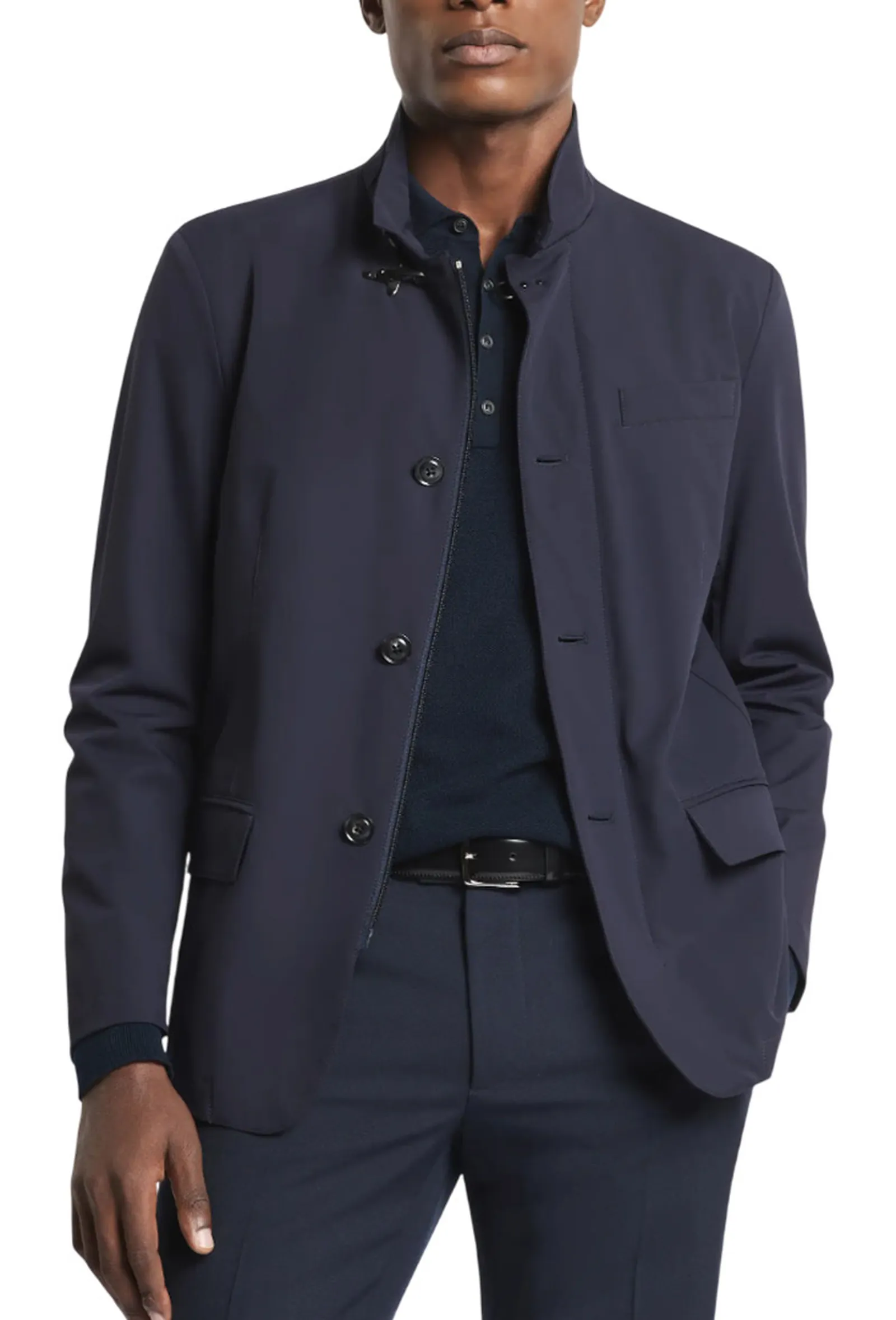 Fay Giubbino Travel Duty In Nylon Stretch Blu Nam1952029Svuwu807 171713