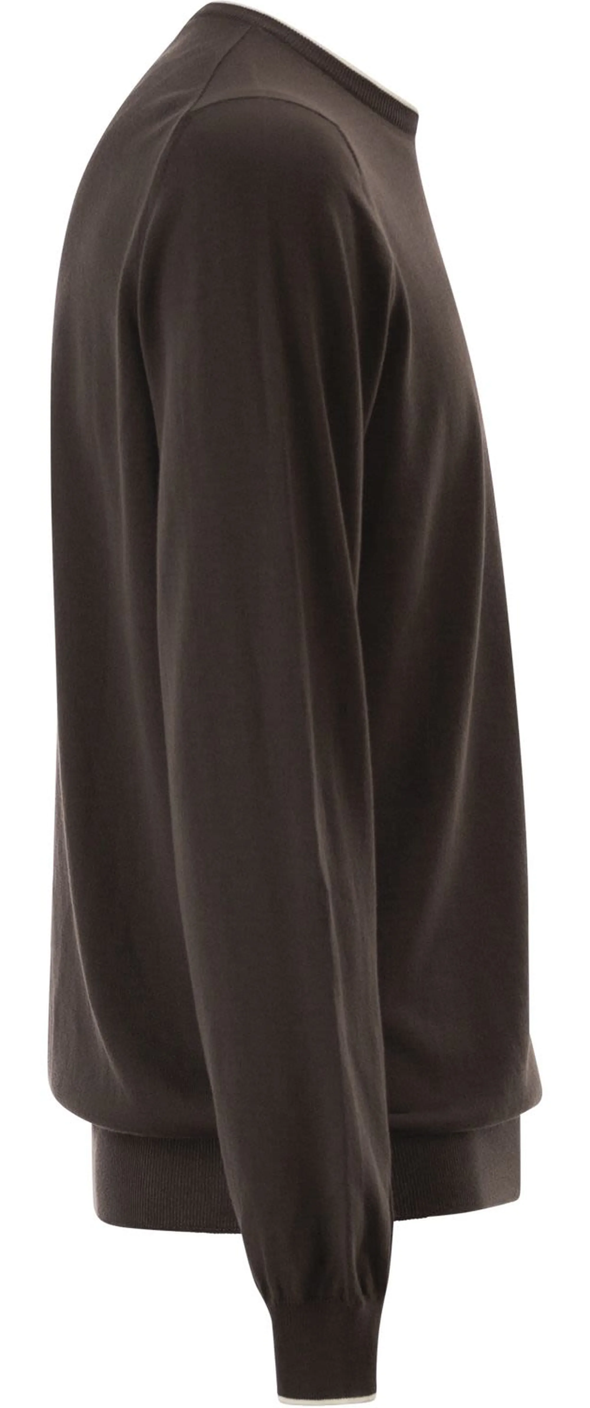 Fay B'Crew Neck Sweater' Brown Nmmc1521730Vhy4867 171218