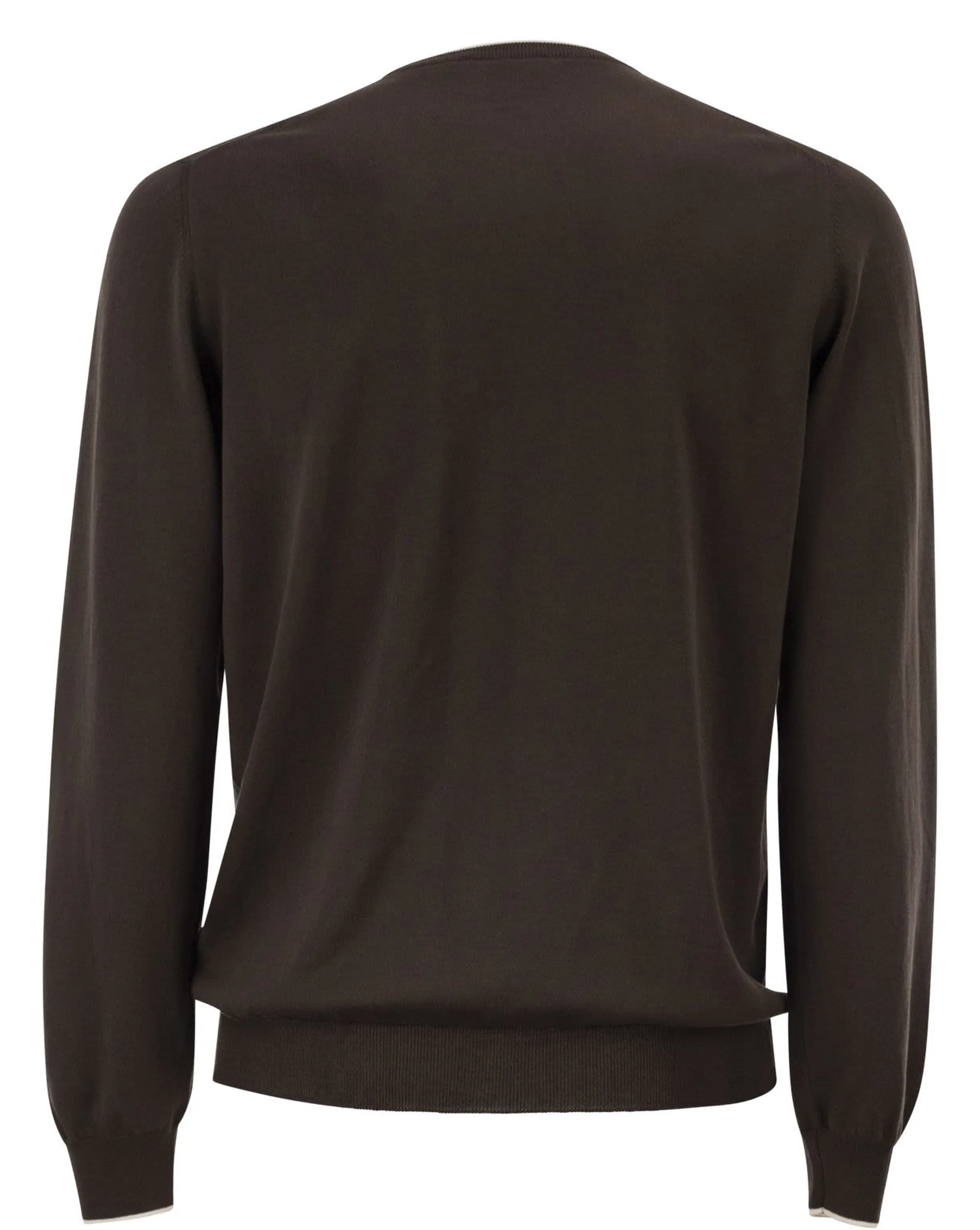 Fay B'Crew Neck Sweater' Brown Nmmc1521730Vhy4867 171221