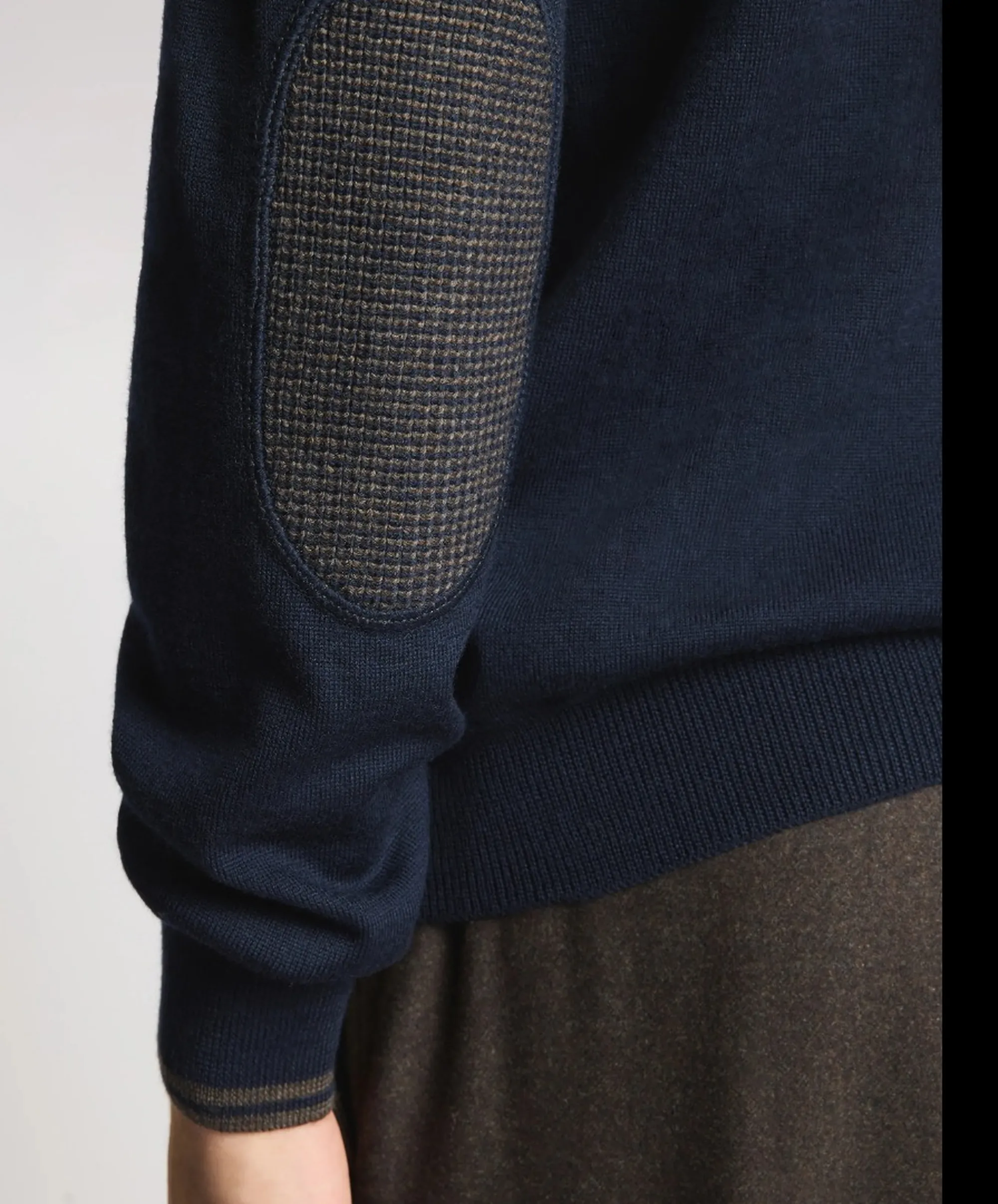 Fay B'Crew Neck Wool Sweater' Blu Nmmc1532230Wjf1151 190723