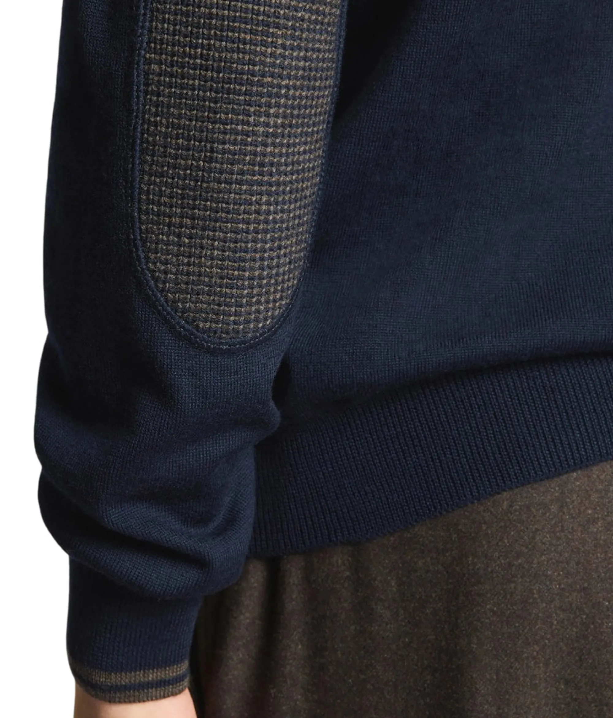 Fay B'Crew Neck Wool Sweater' Blu Nmmc1532230Wjf1151 191024