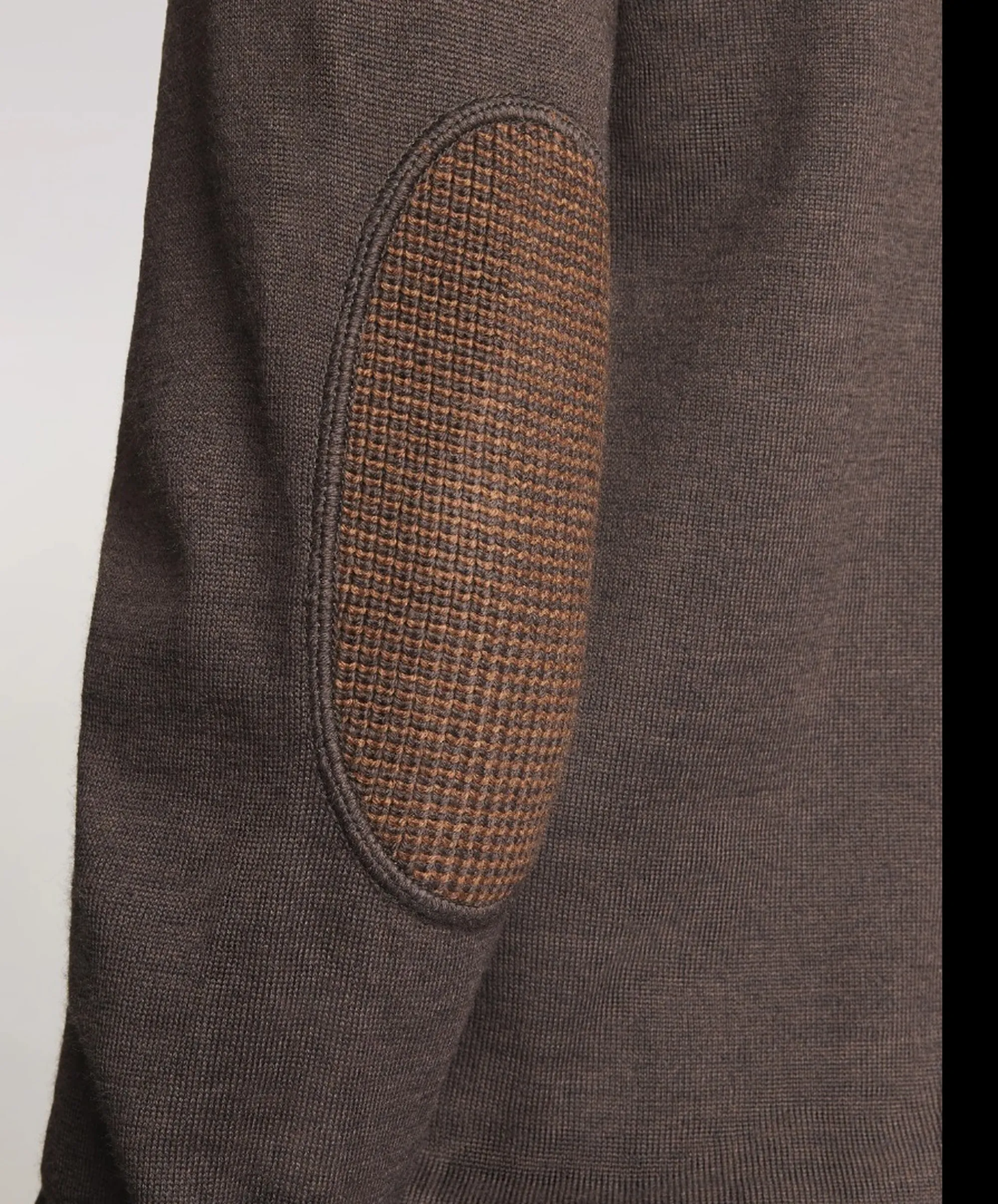 Fay B'Crew Neck Wool Sweater' Brown Nmmc1532230Wjf3622 190733