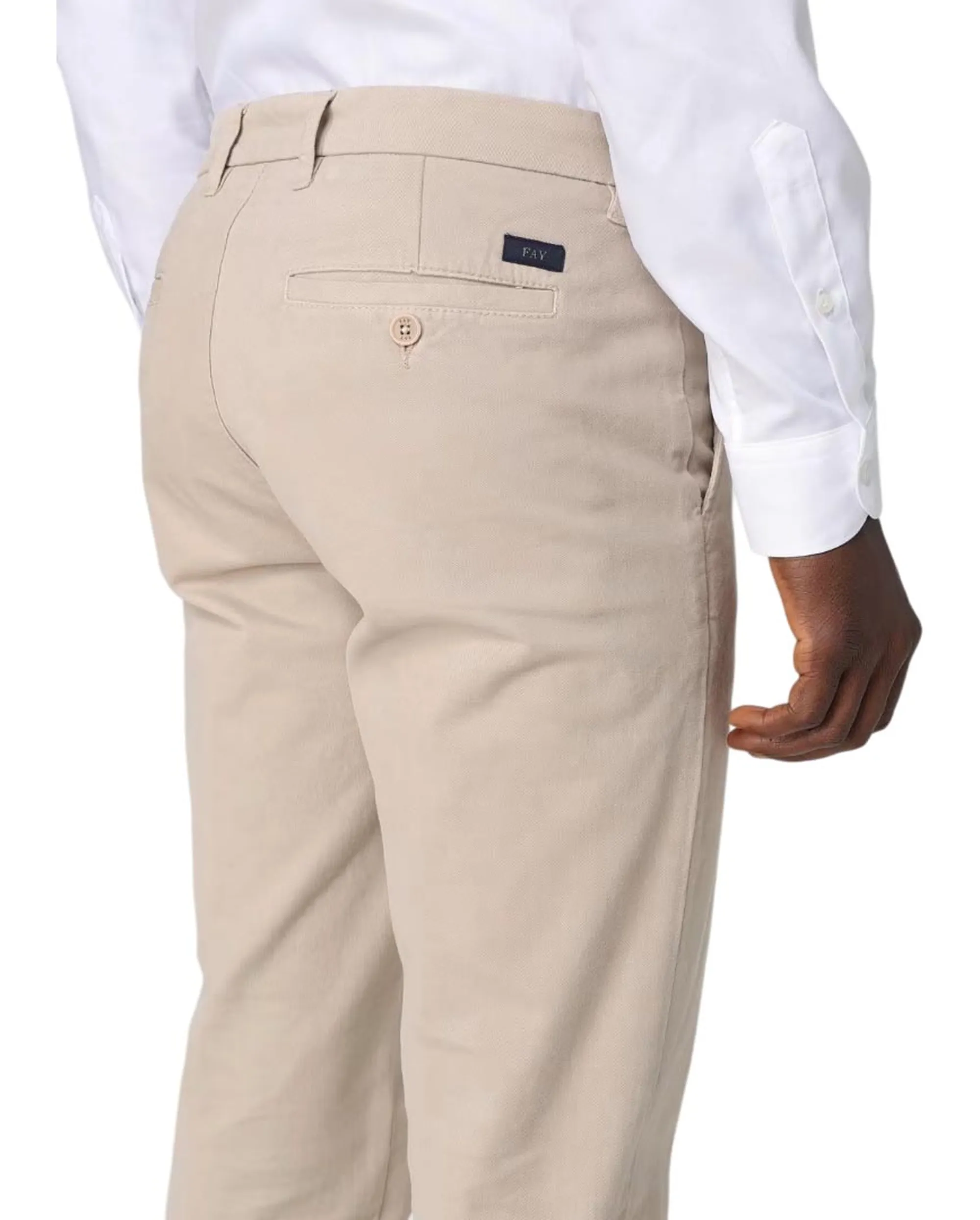 Fay Pantalone Beige Ntm8651187Tqggc214 168114