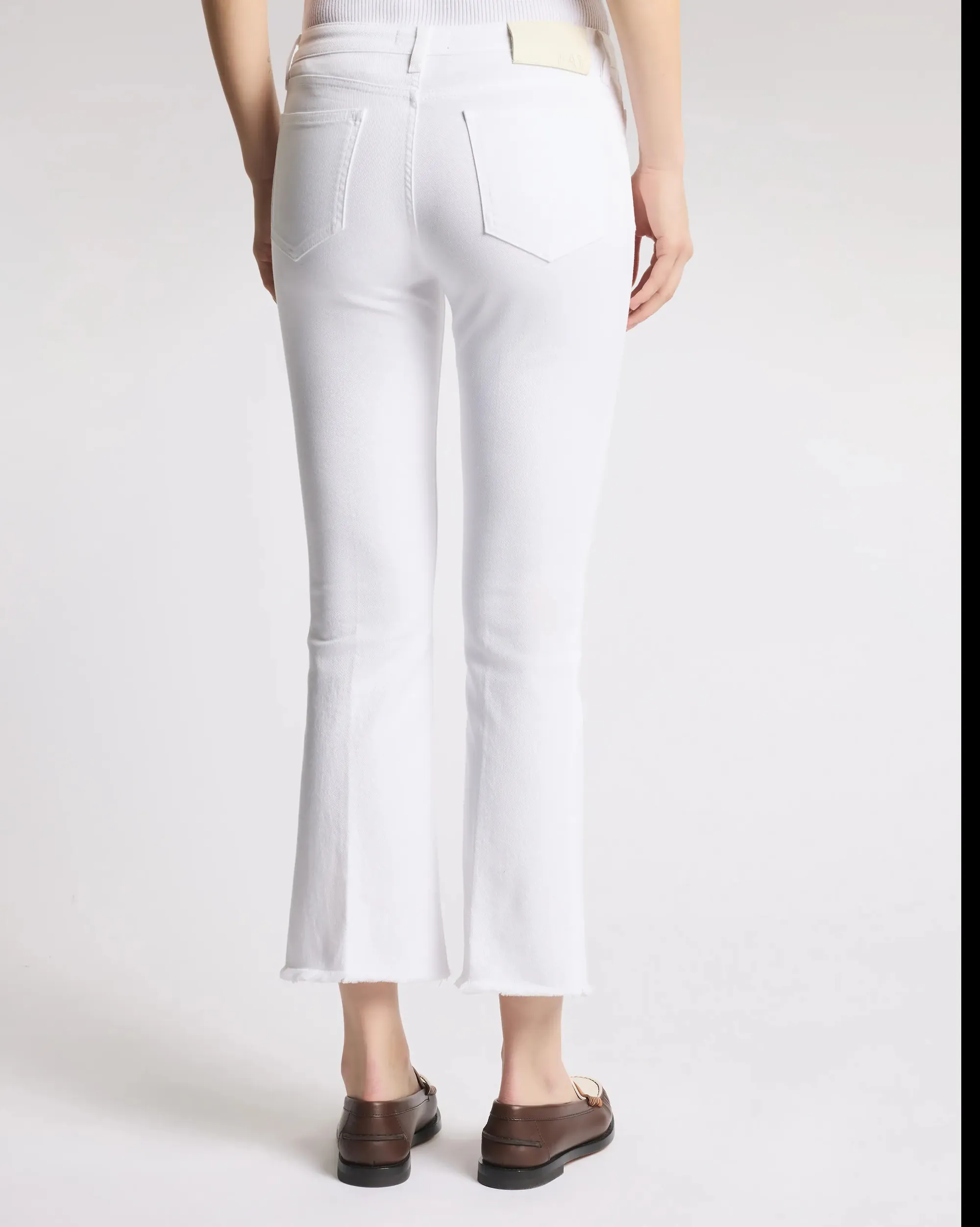 Fay Pantalone 5 Tasche Skinny Bianco Ntw8252505Tqvrb001 171228