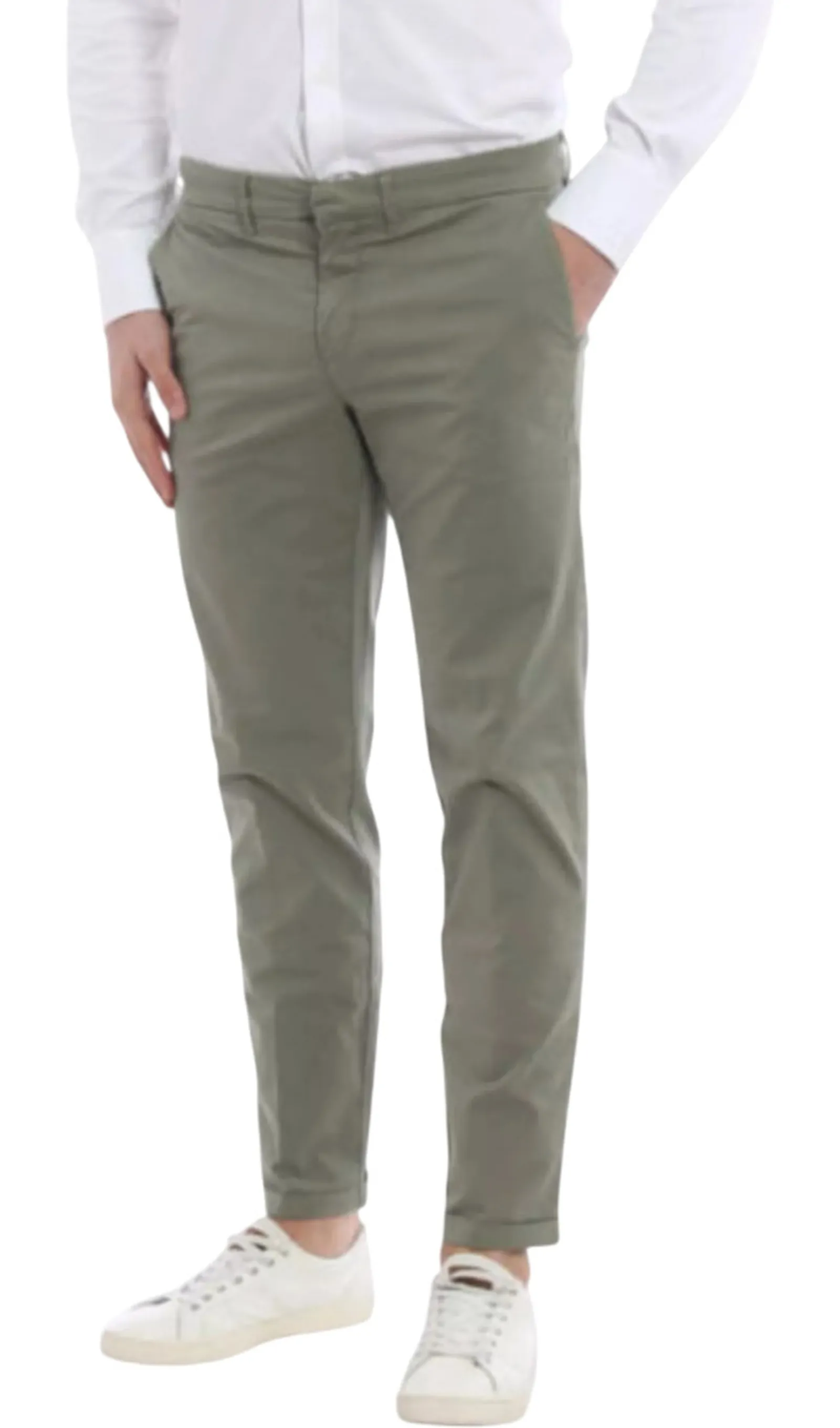 Fay Pantalone Capri Classico Army Ntm8652187Tgurv616 172465