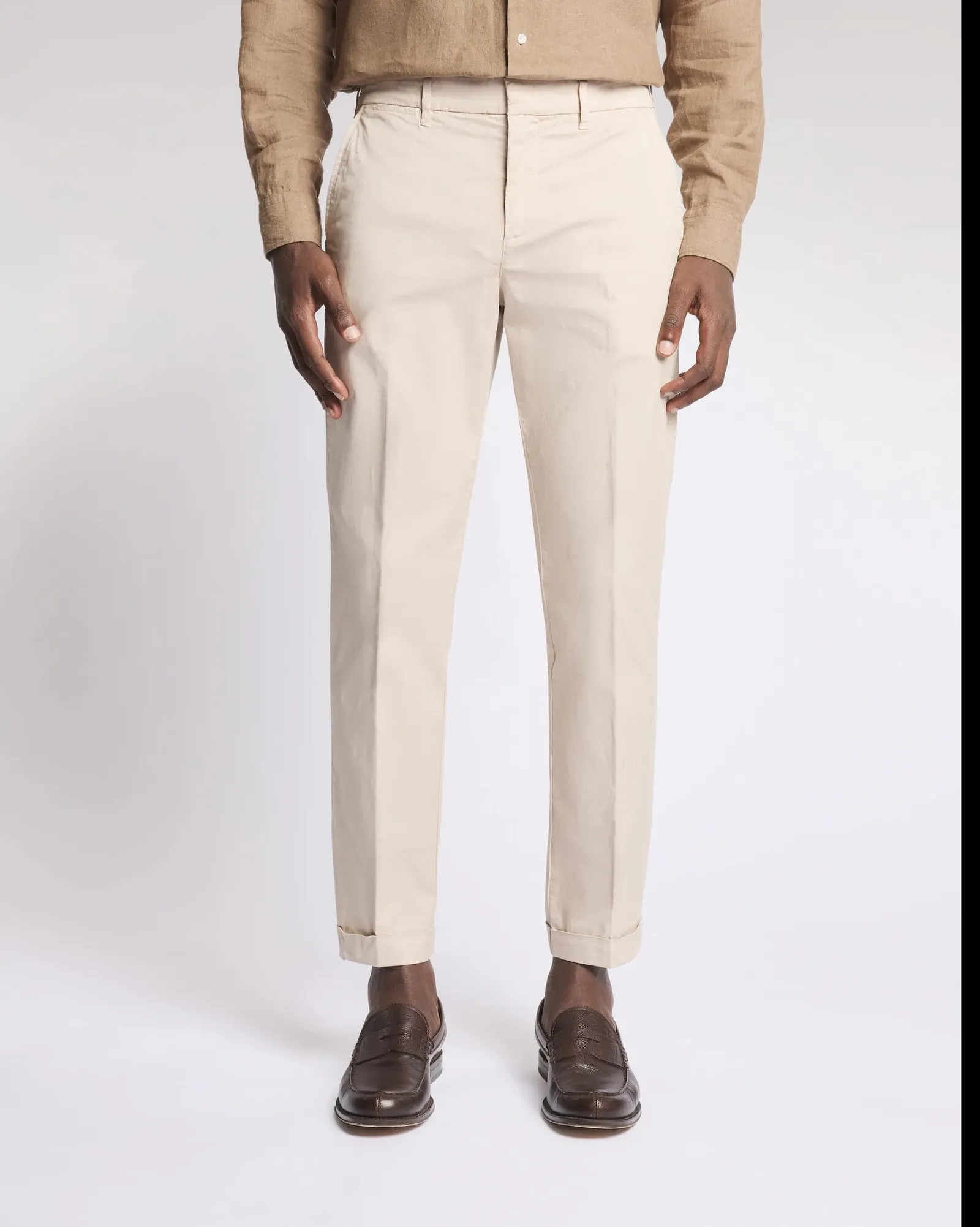 Fay Pantalone Capri Classico Beige Ntm8652187Tgurc205 171214