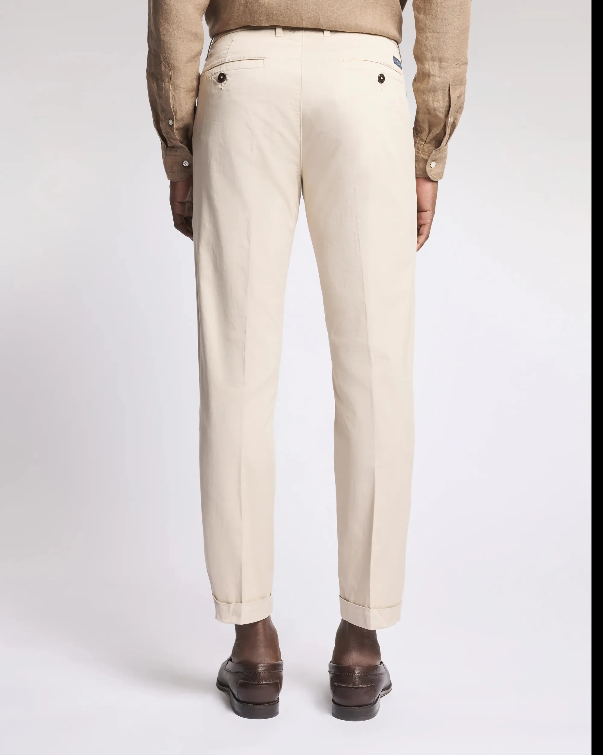 Fay B'Classic Capri Pants' Beige Ntm8652187Tgurc205 171215