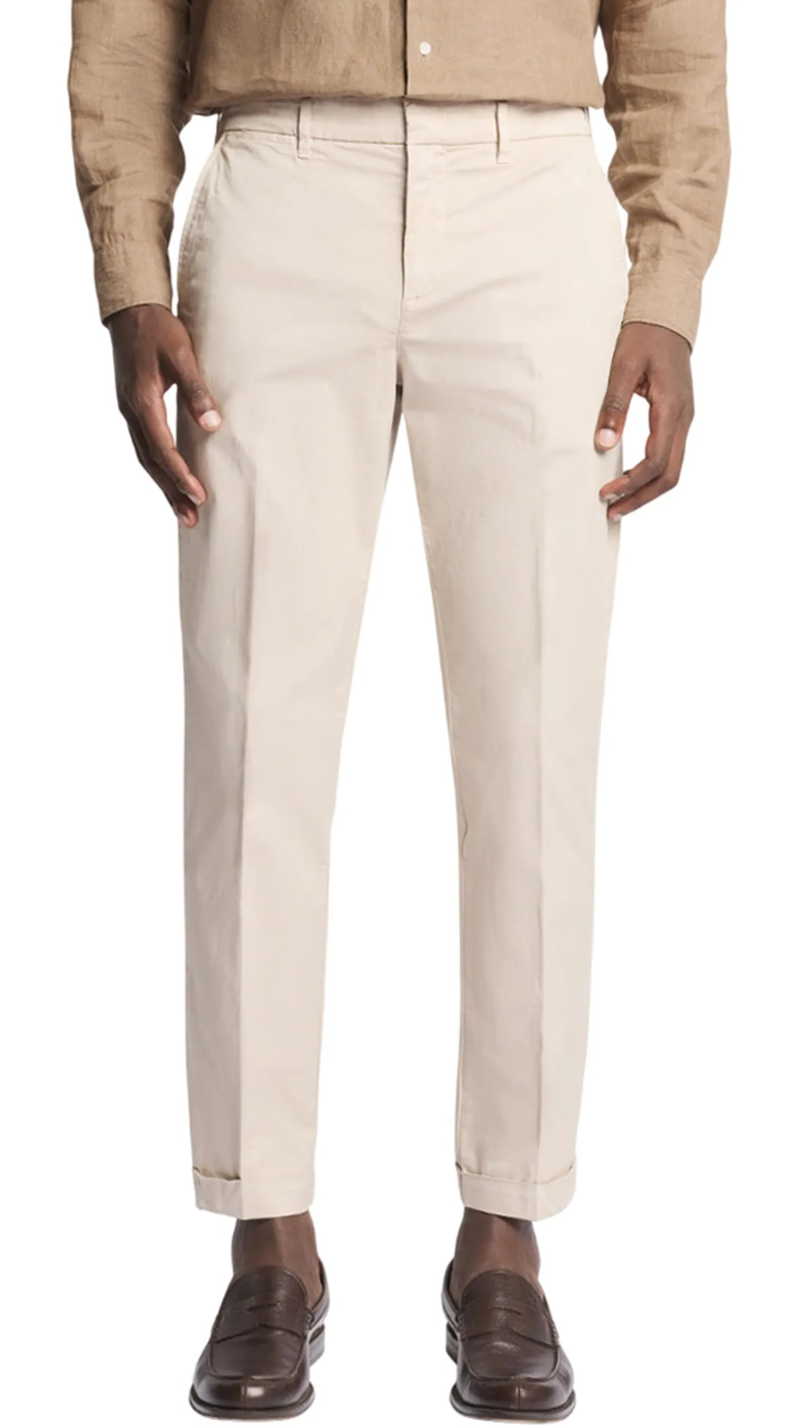 Fay Pantalone Capri Classico Beige Ntm8652187Tgurc205 172421