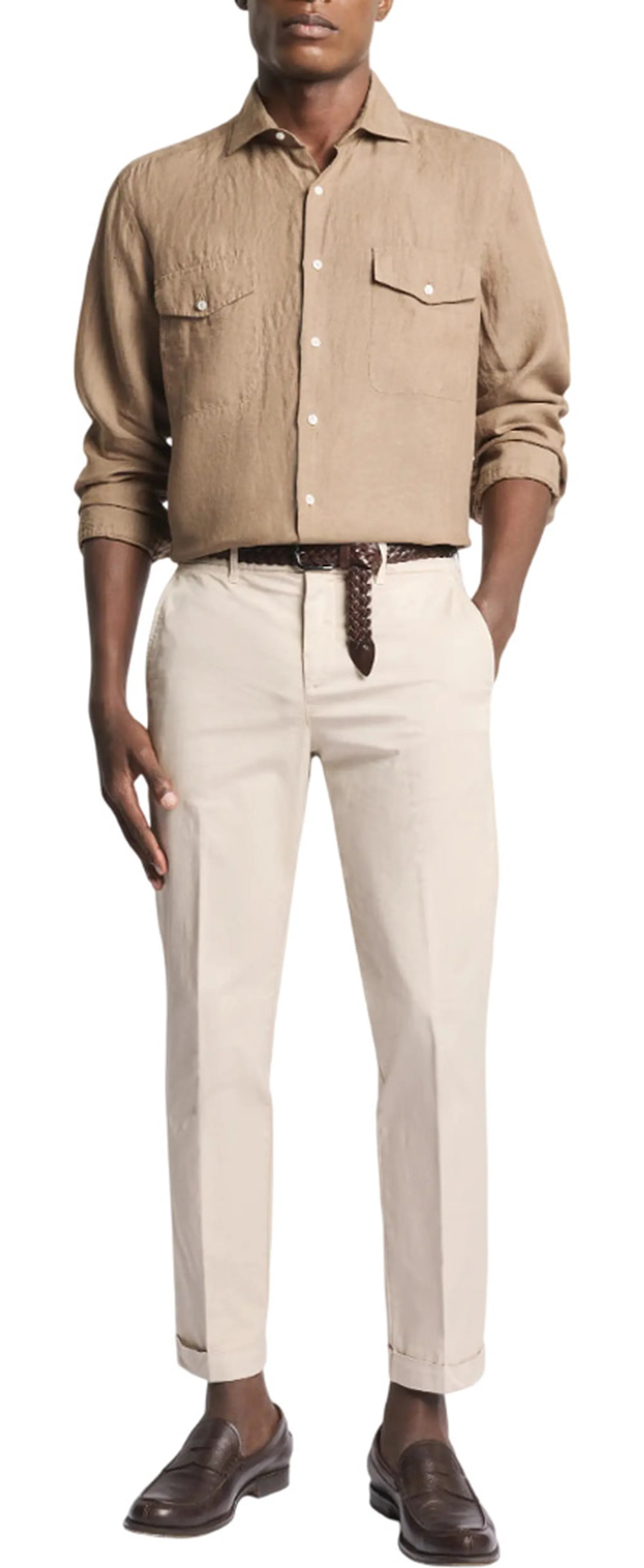 Fay Pantalone Capri Classico Beige Ntm8652187Tgurc205 172427