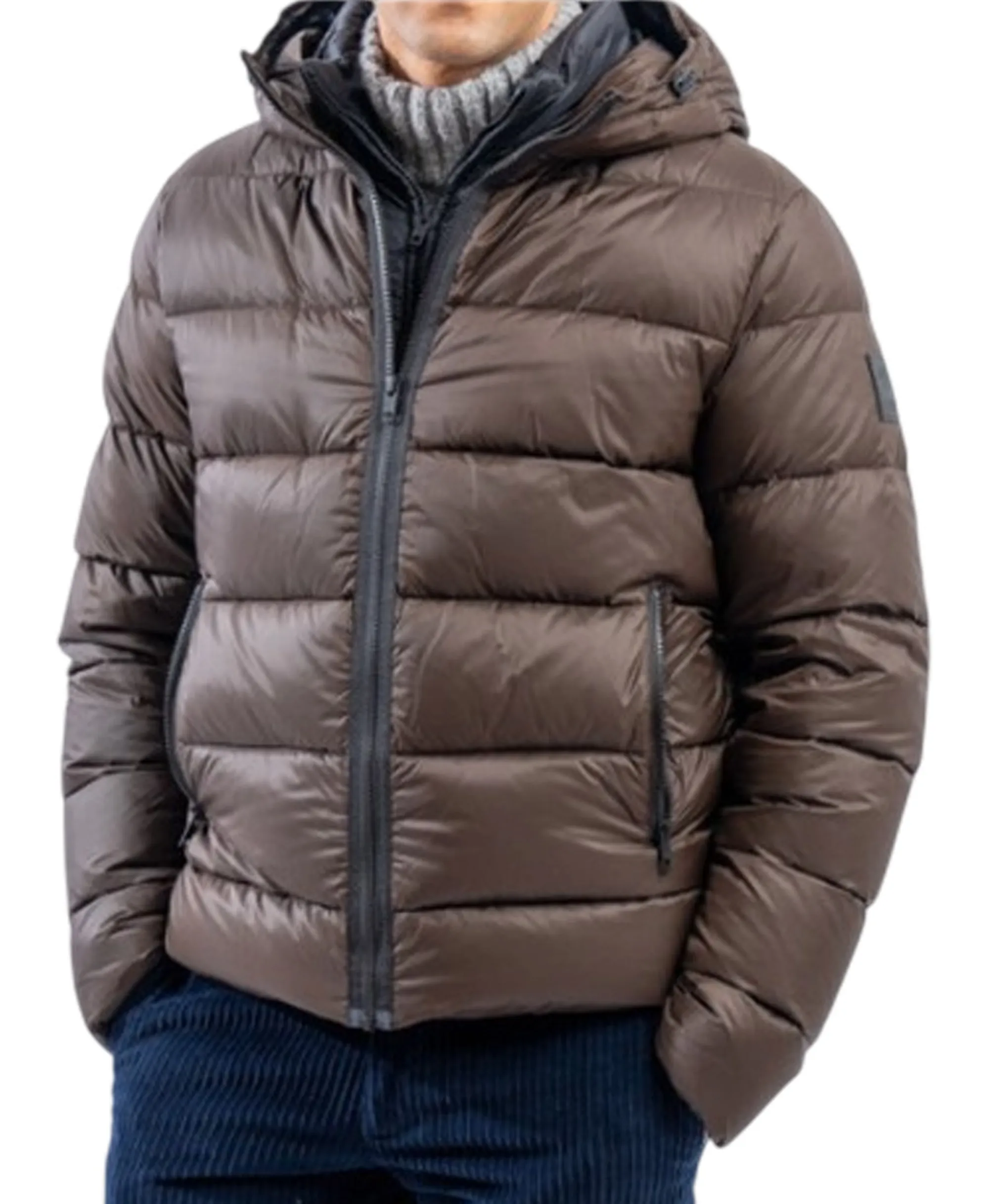 Fay Piumino Marrone Nam32530620Xmhs808 196963