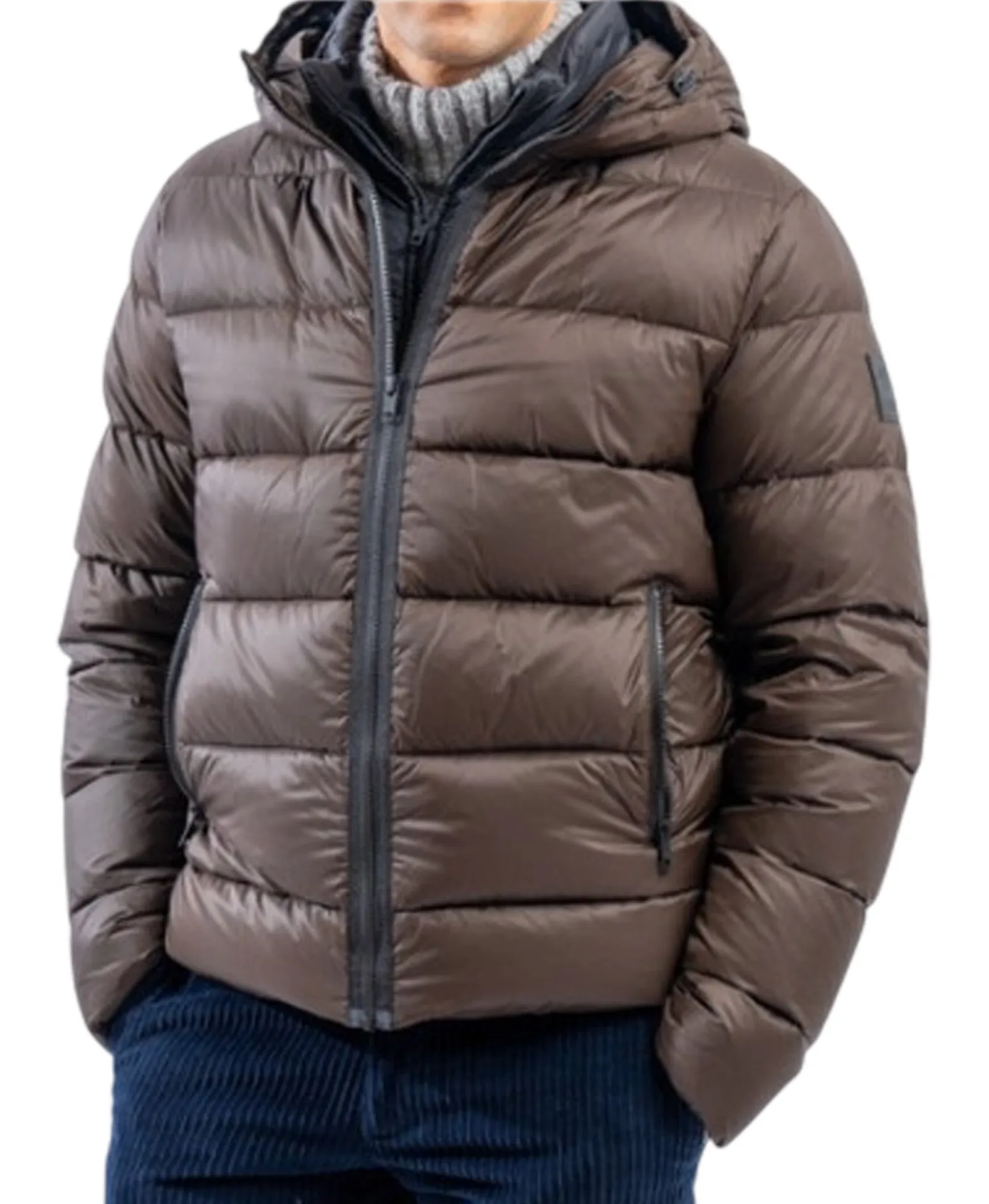 Fay Piumino Marrone Nam32530620Xmhs808 196963