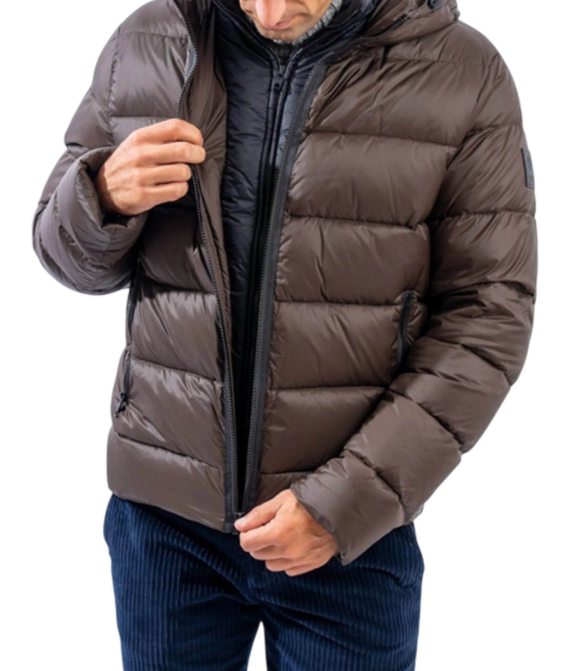 Fay Piumino Marrone Nam32530620Xmhs808 196966