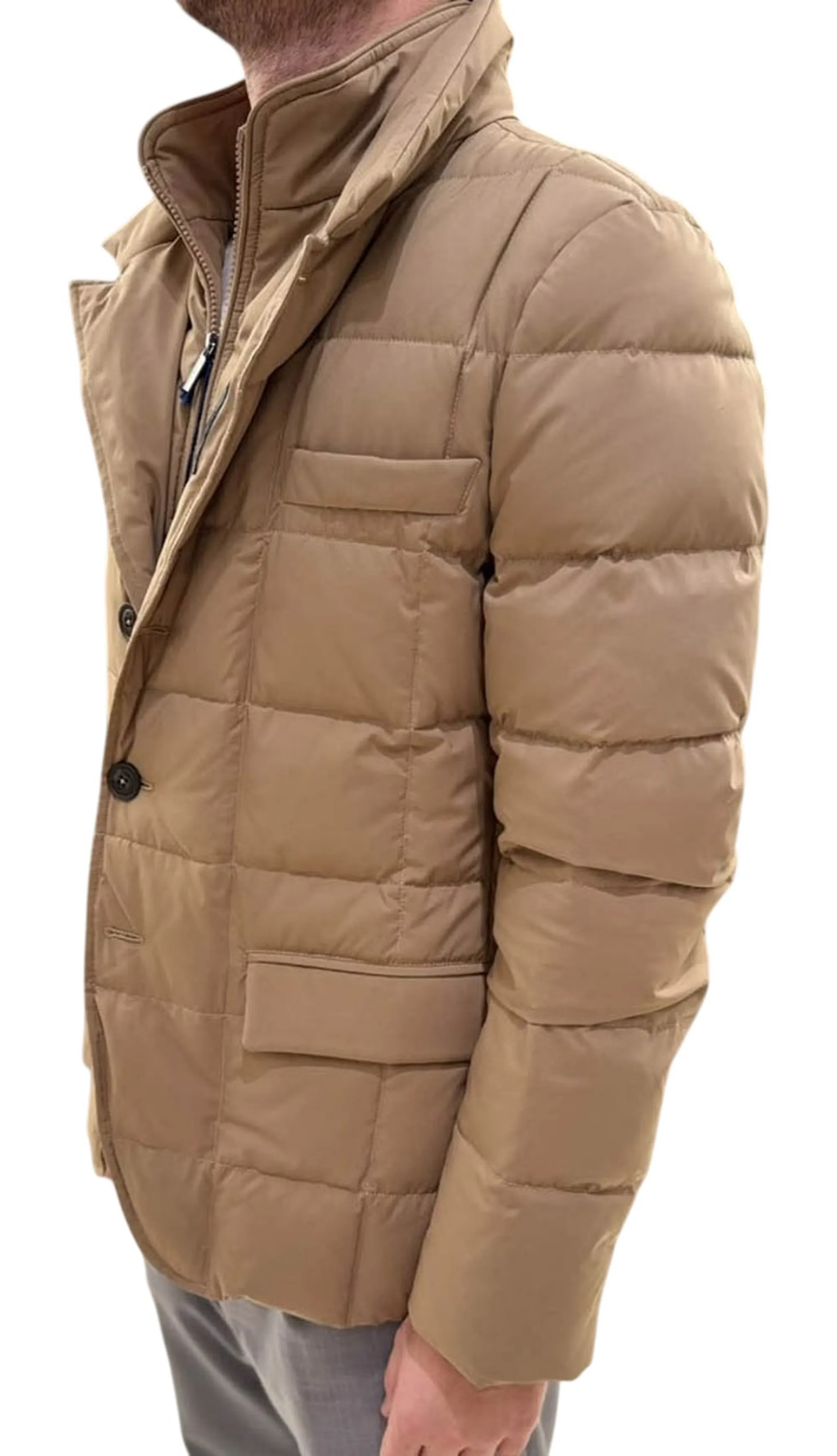 Fay B'Down Jacket ' Hazelnut Nam45530210Xlnc404 201306