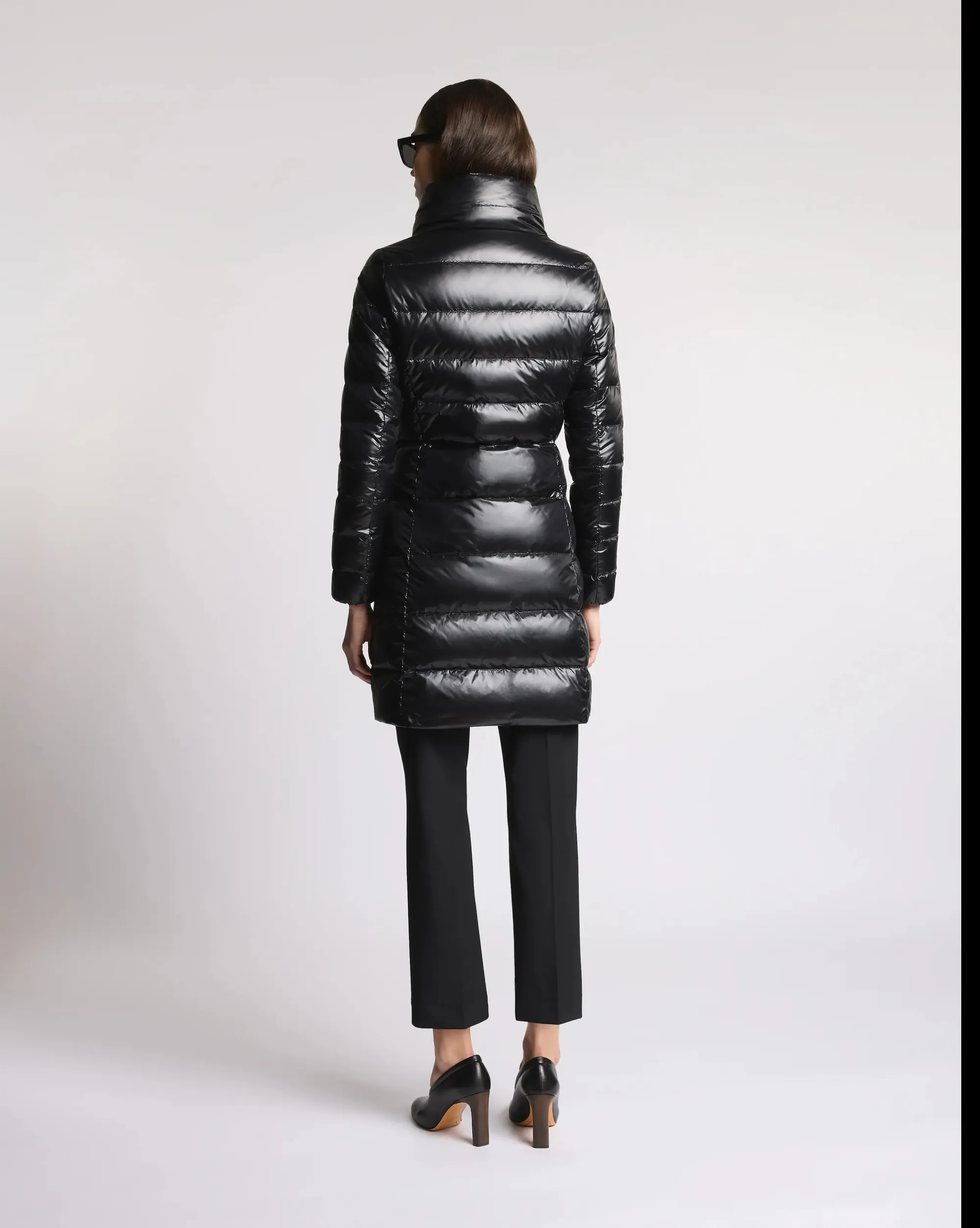 Fay Piumino Lungo In Nylon Nero Naw33513550Icib999 157351