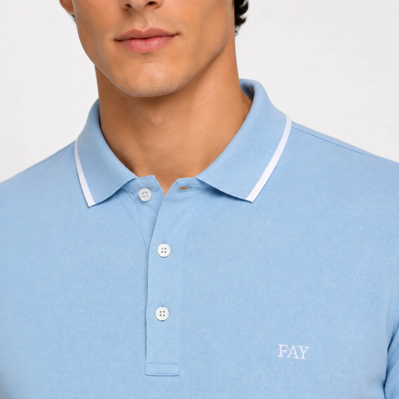 Fay Polo Azzurro Npmb252140Stdwu600 184017