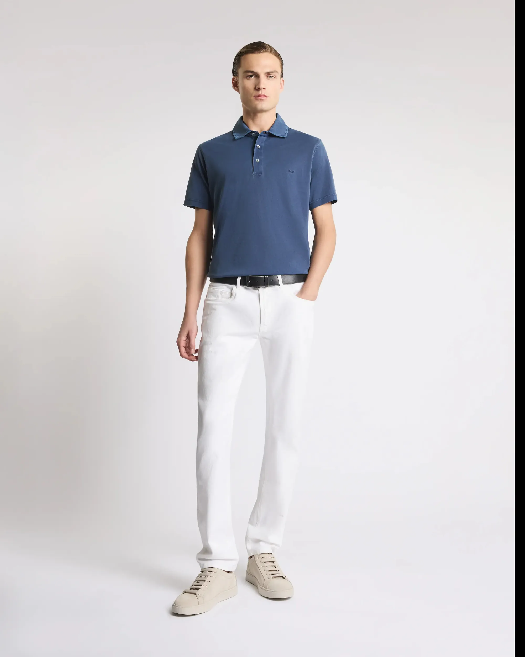 Fay B'Polo And Jersey' Blue Npmb252143Tuy1U811 171274