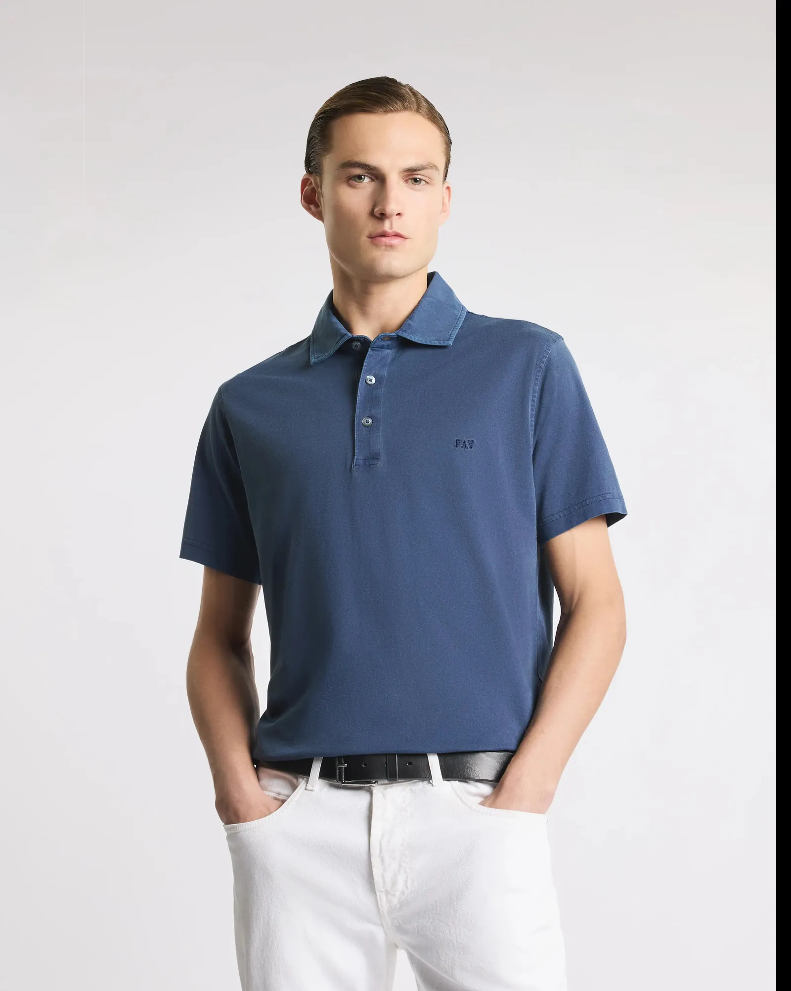 Fay Polo In Jersey Blu Npmb252143Tuy1U811 171276