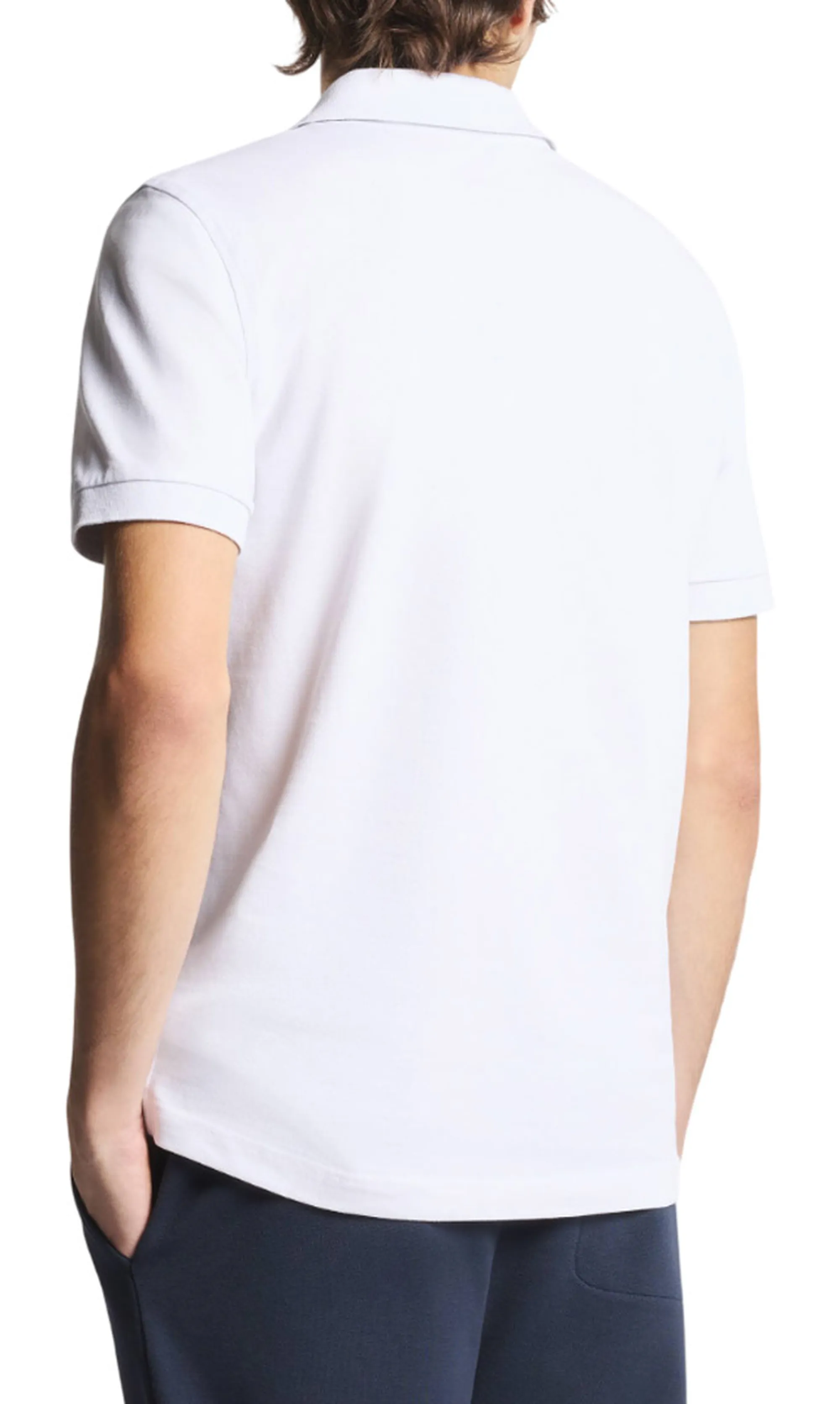 Fay B'Polo In Piquet Stretch' White Npmb252135Stdwb001 178809