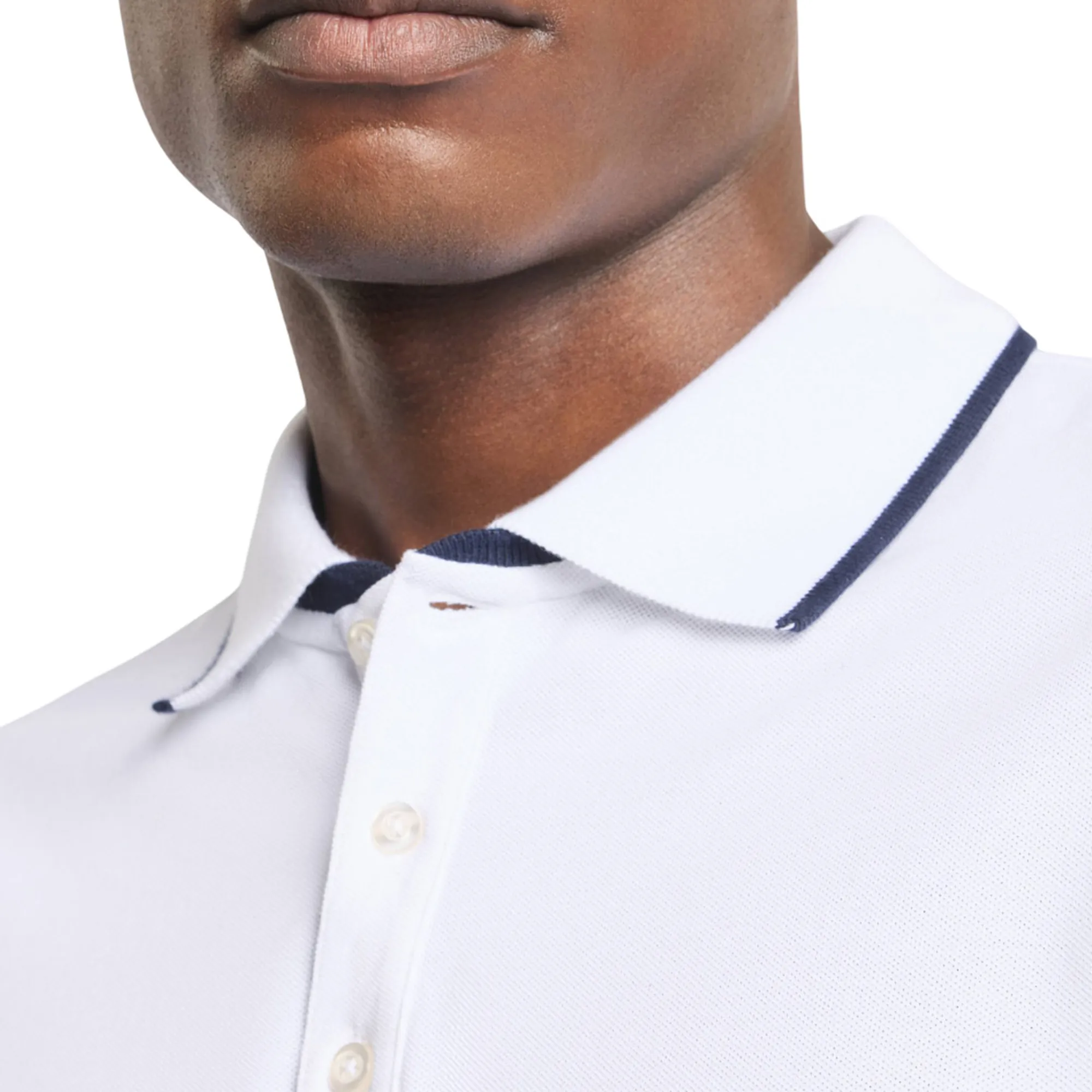 Fay B'Polo In Piquet Stretch' White Npmb252140Stdwb001 179047