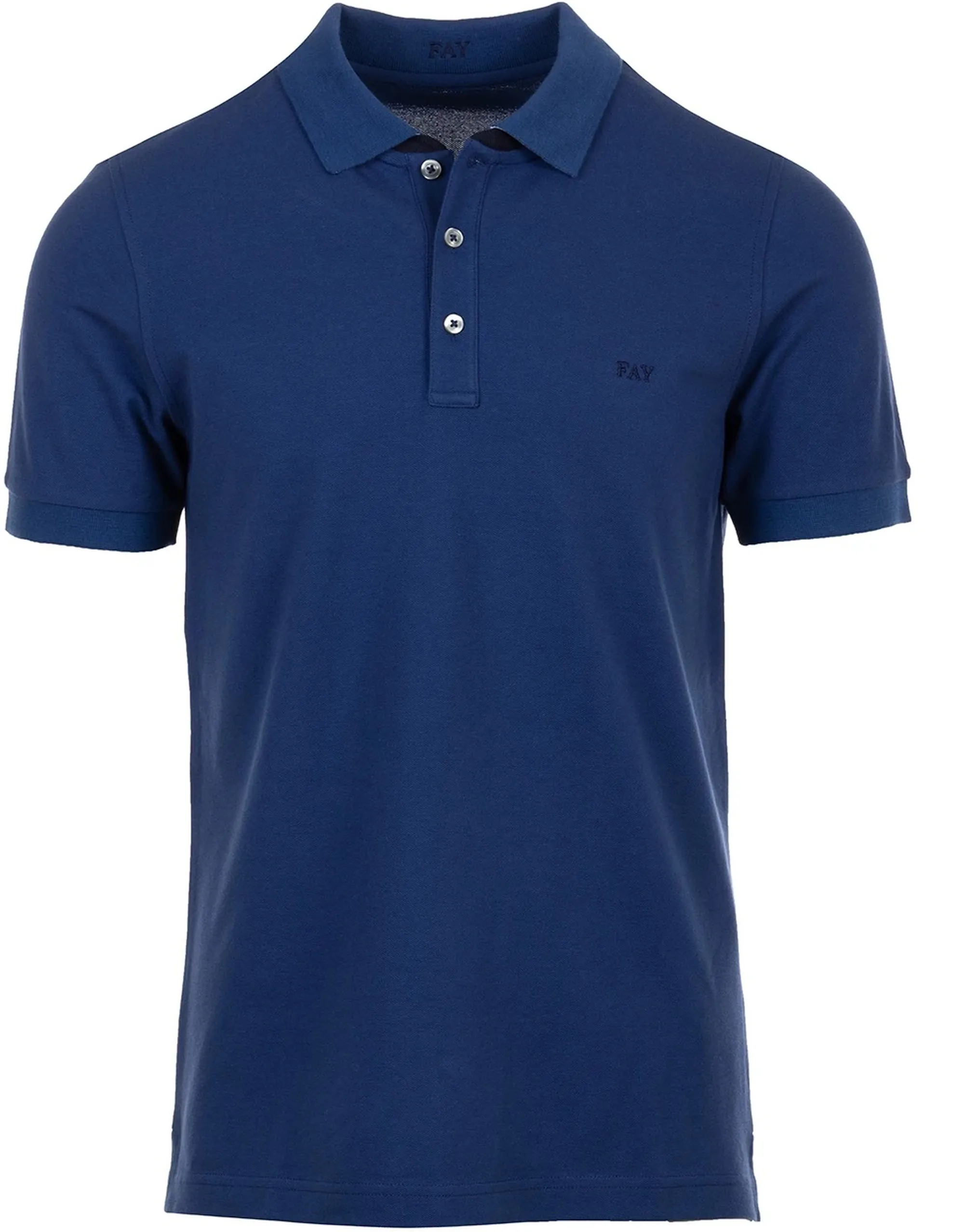 Fay B'Polo In Piquet Stretch' Royal Blue Npmb252135Stdwu803 171262