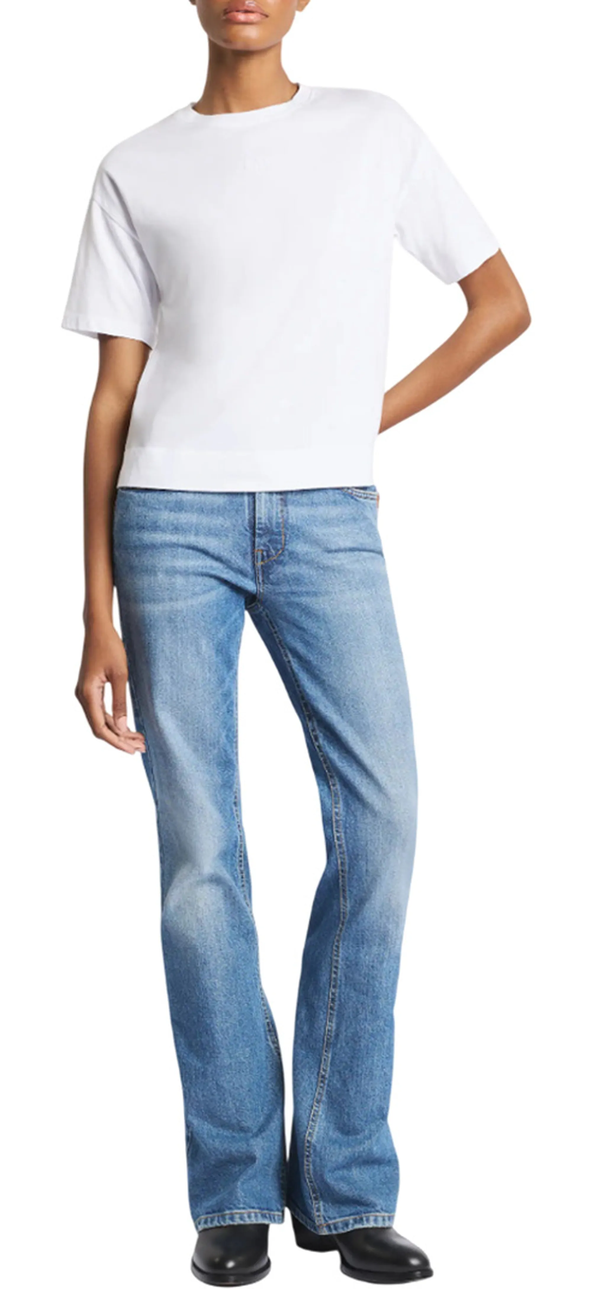 Fay T-Shirt In Jersey Bianco Npwb2526610Zemb001 177078