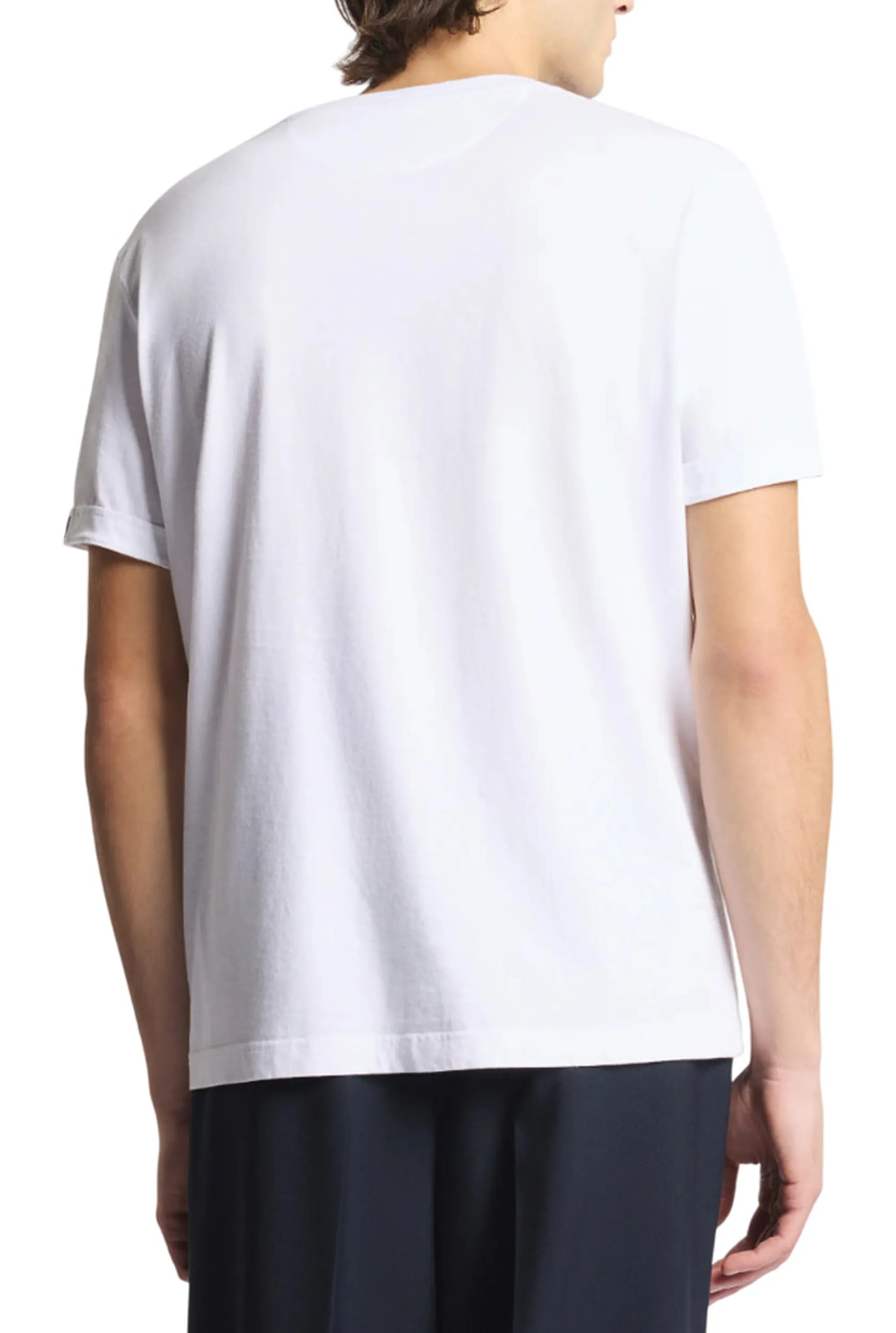 Fay B'Cotton Jersey T-Shirt' White Npmb3521330Ucxb001 175726